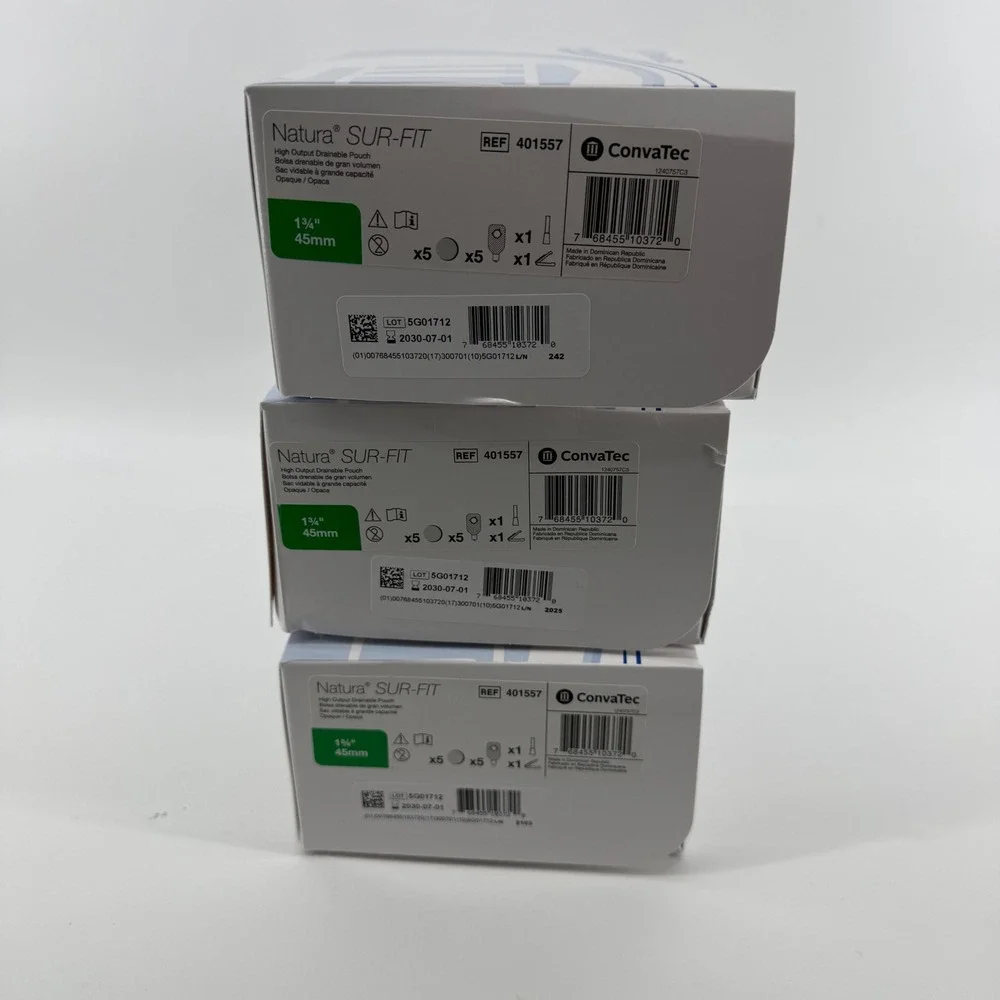 ConvaTec Natura SUR-FIT High Output Drainable‎ Pouch 1 3/4