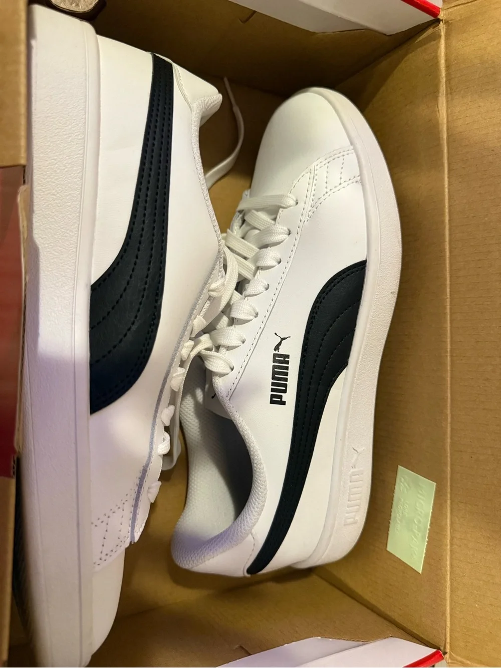 Puma style cushioned midsole