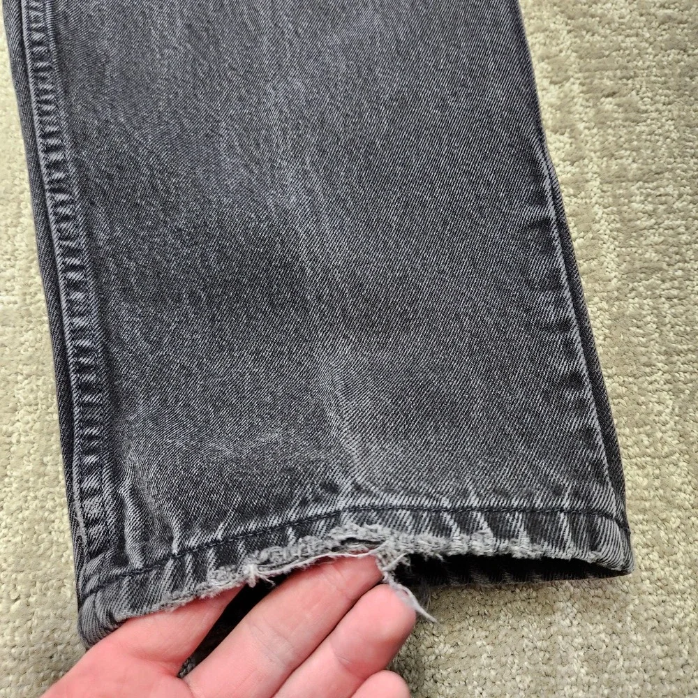 Vintage Levis 560 Jeans Men 36x30  *READ Black Denim Relaxed Taper Baggy Dad USA