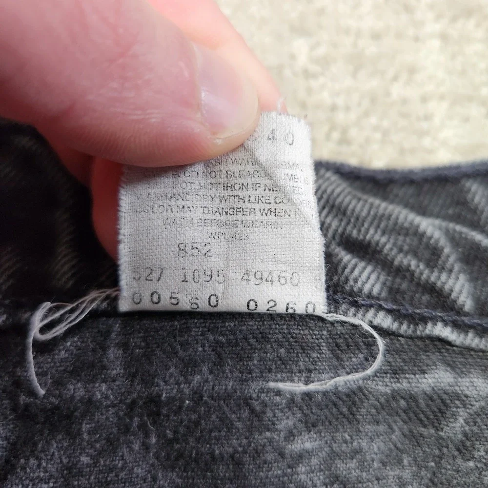 Vintage Levis 560 Jeans Men 36x30  *READ Black Denim Relaxed Taper Baggy Dad USA