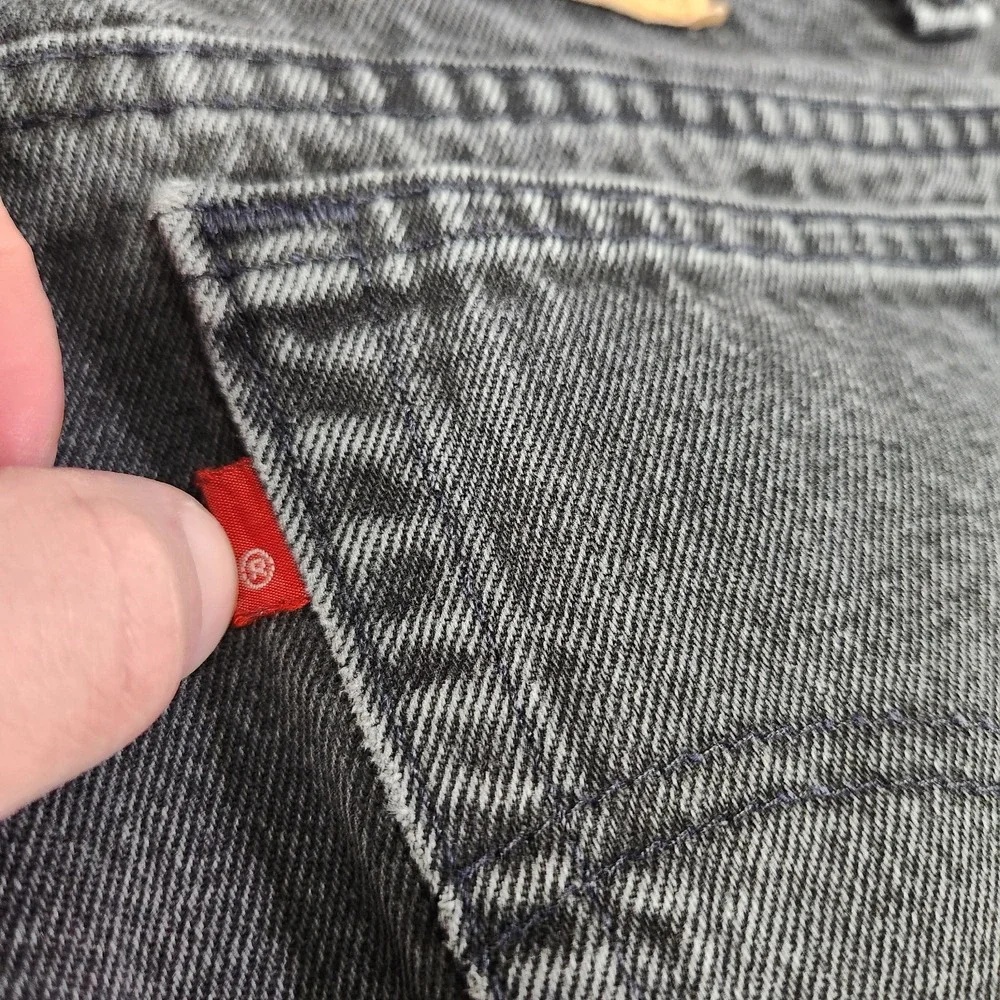 Vintage Levis 560 Jeans Men 36x30  *READ Black Denim Relaxed Taper Baggy Dad USA
