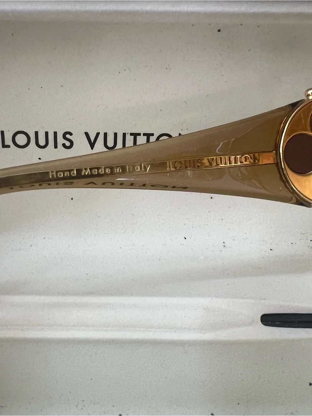 Louis Vuitton sleek shield