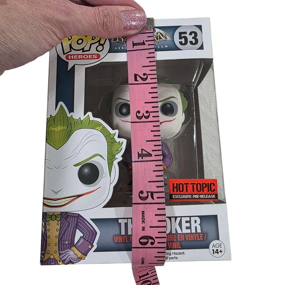 Funko Pop Batman Arkham Asylum The Joker 53 Vinyl Figure Hot Topic Exclusive New