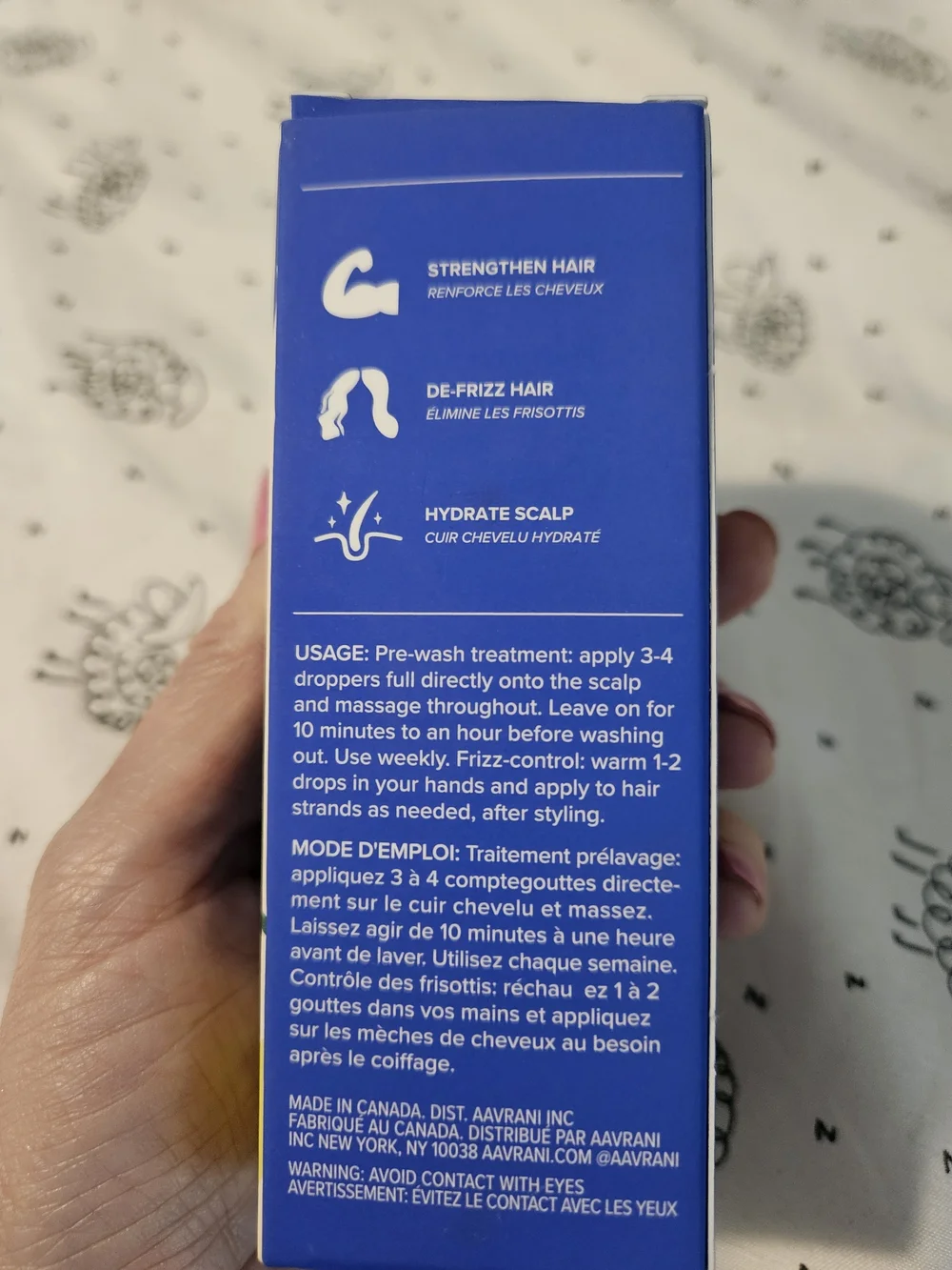 aavrani hair scalp