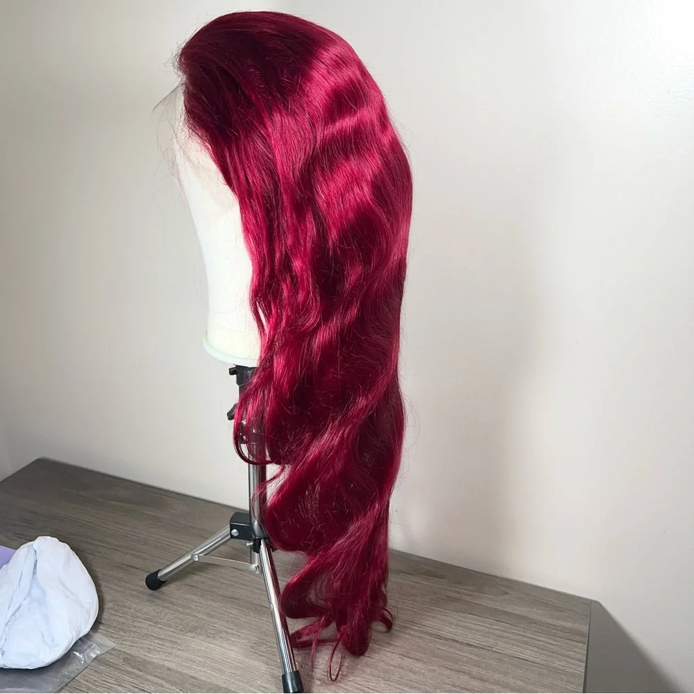 N/A red lace