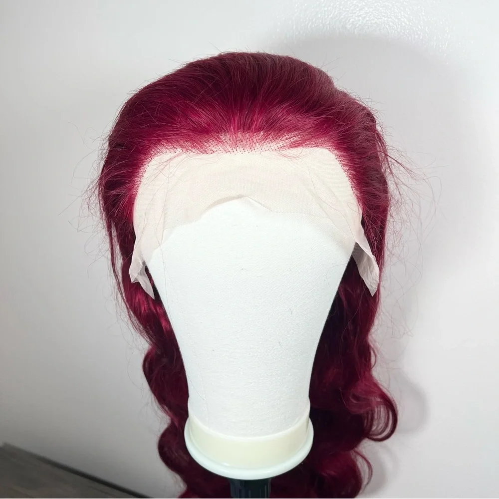 N/A red human front