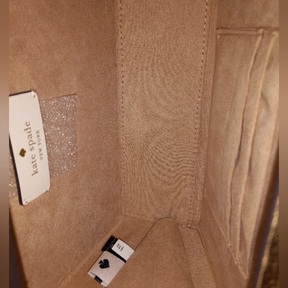 kate spade yellow lining parchment