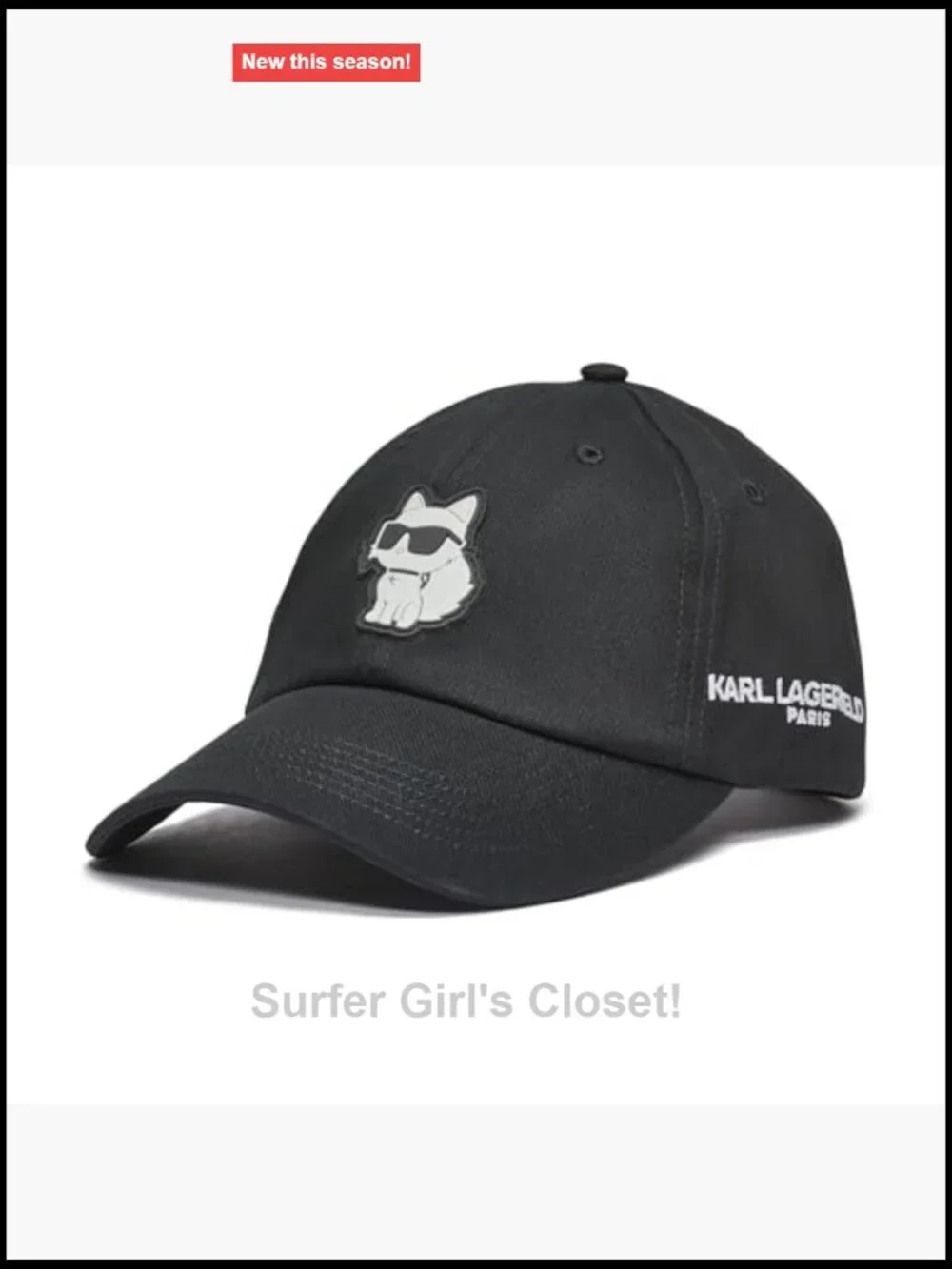 Adjustable Cotton Baseball Cap with Cartoon Pattern