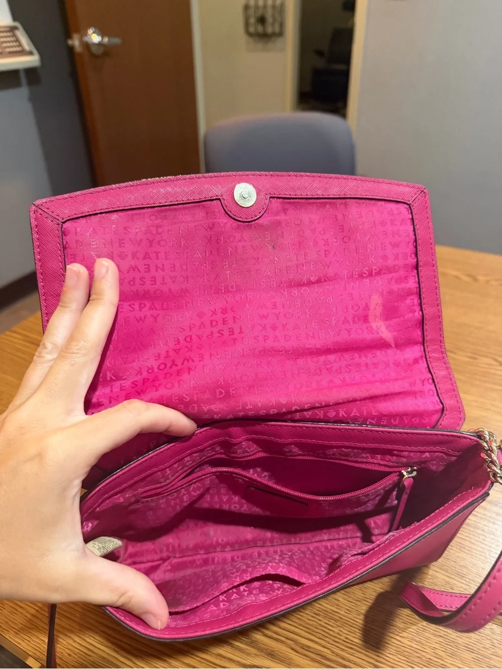 kate spade bright pink