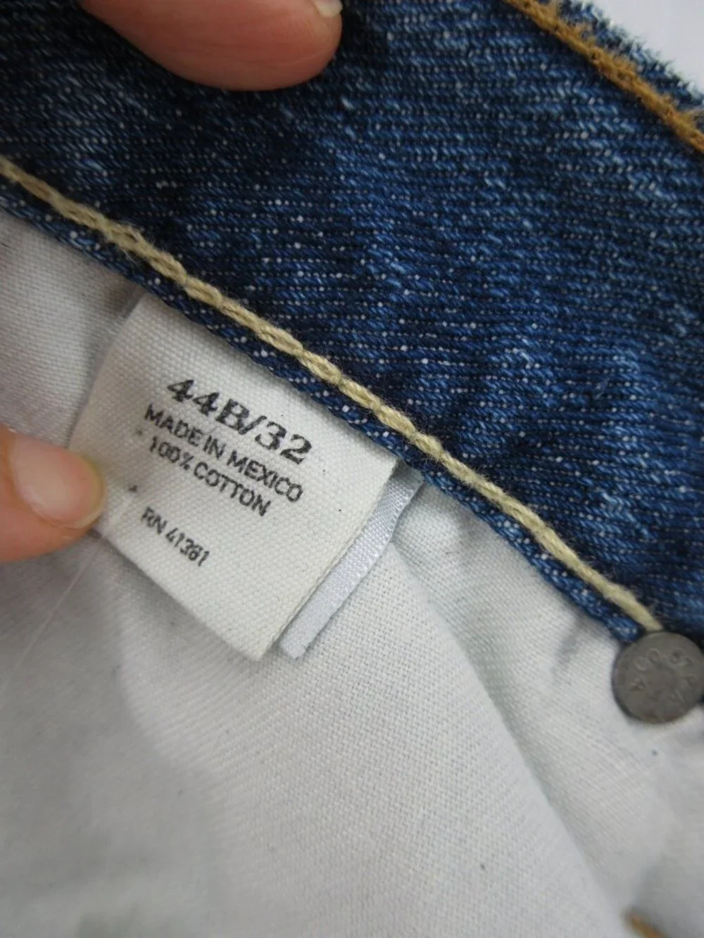 Polo Ralph Lauren Jeans 44X32 Big 867 Classic Fit Straight Leg Denim