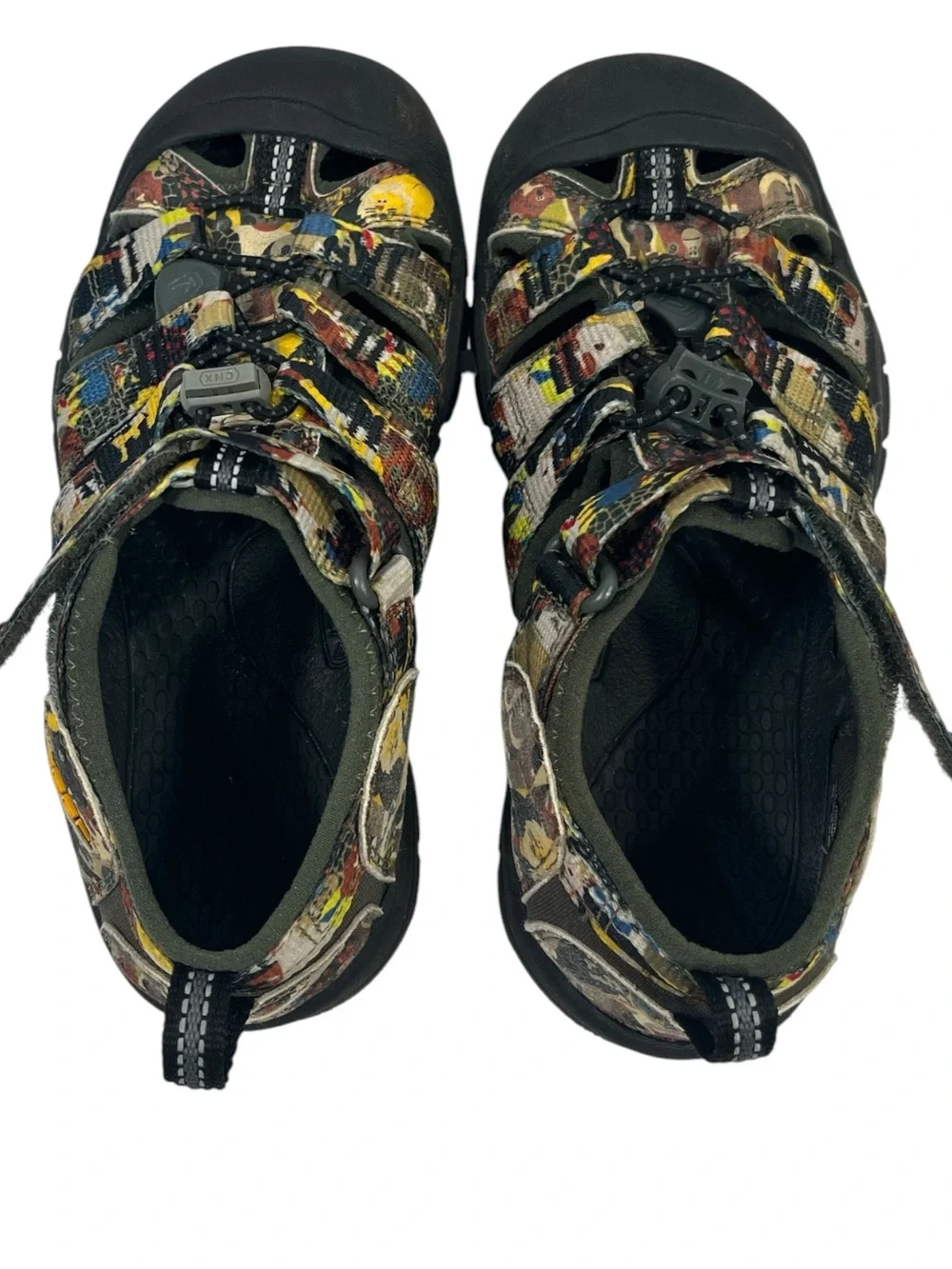KEEN Kids Newport H2 Washable Sandal Little Kid size 1 in Animals Print