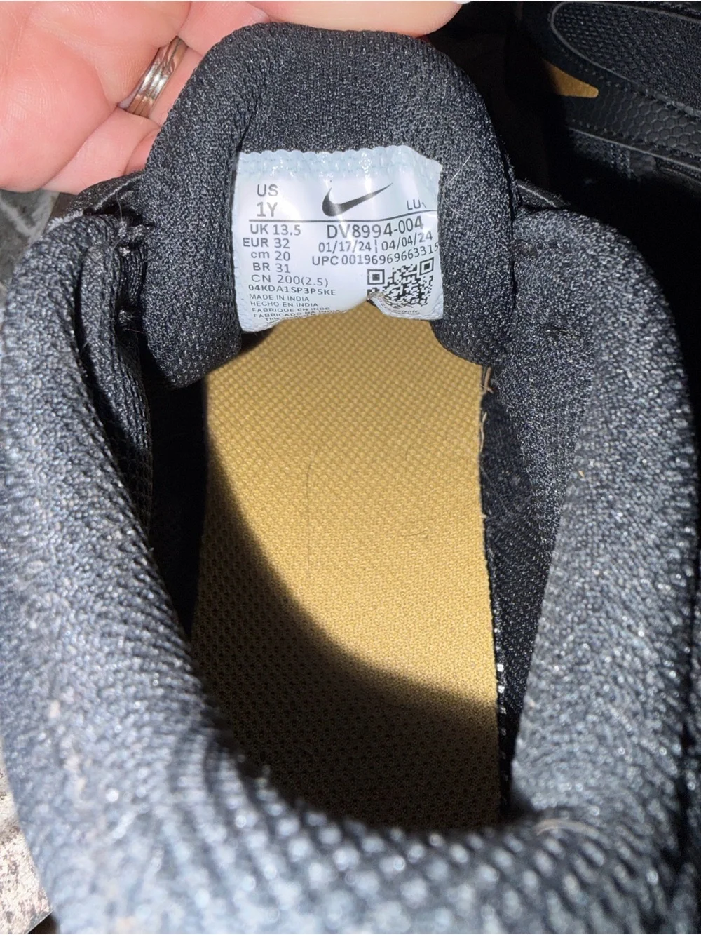 Nike youth sneakers