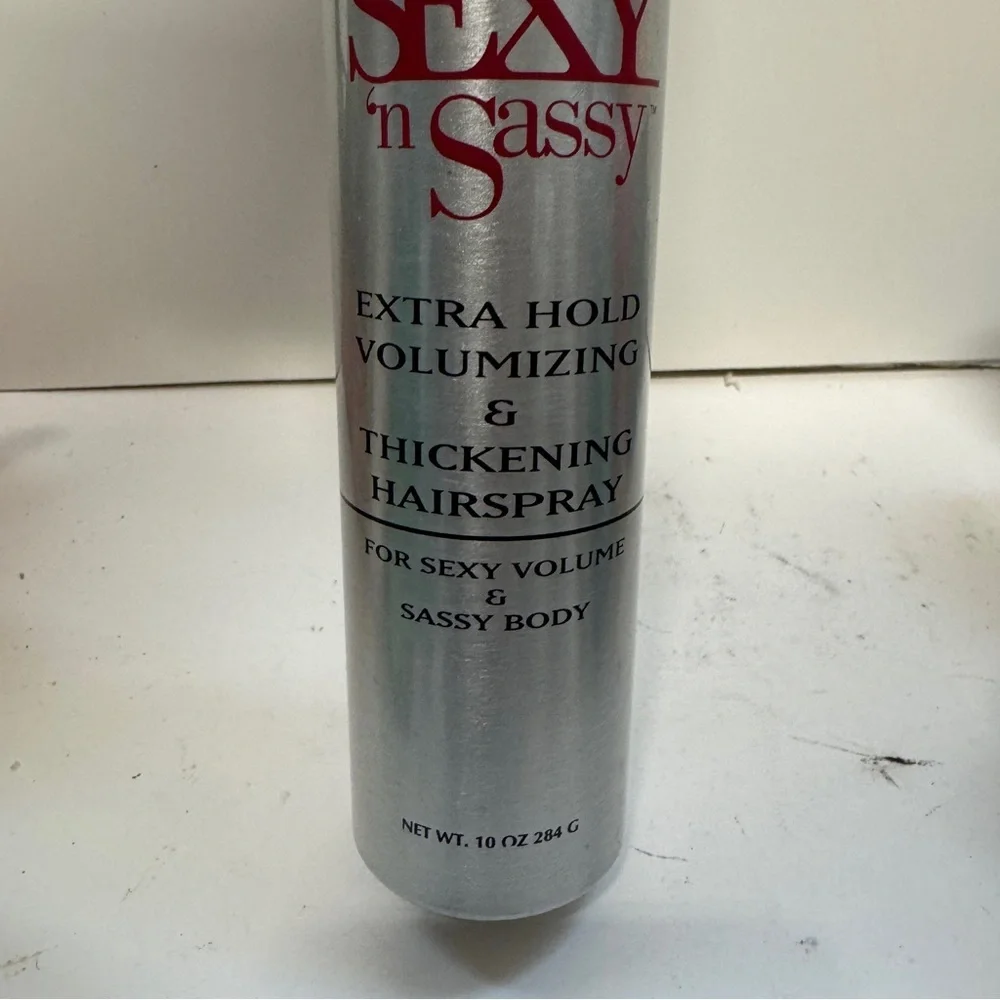 Nick Chavez Sexy N Sassy Extra Hold Volumzing Thickening Hairspray 10 OZ