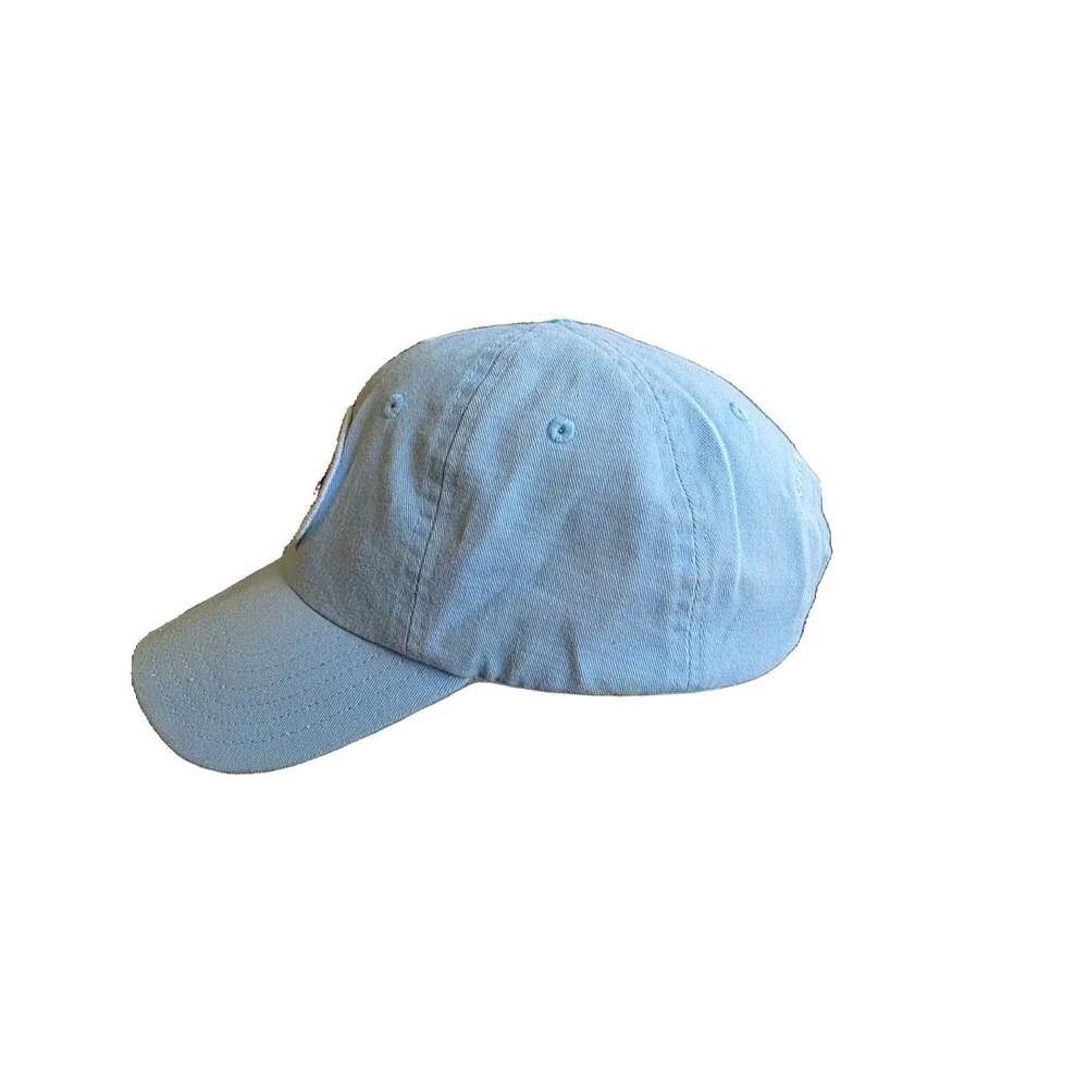 Vineyard Vines Light Blue Strapback Baseball Hat Cap Embroidered Logo Adjustable