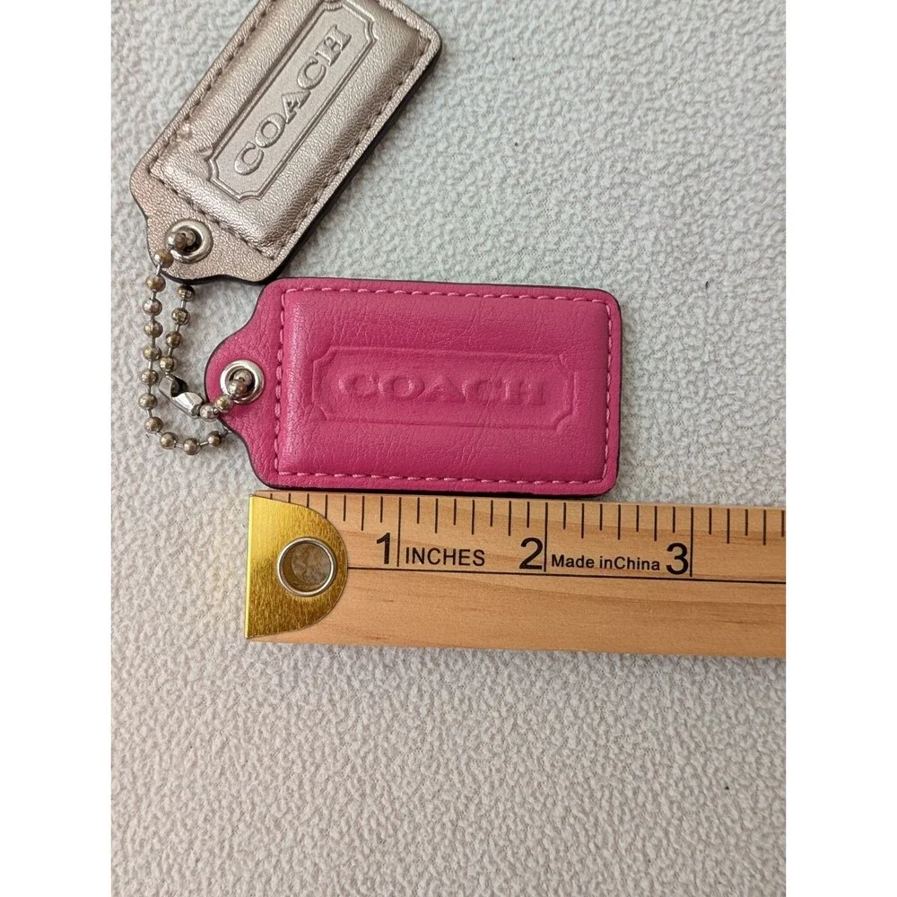 Coach two keychain