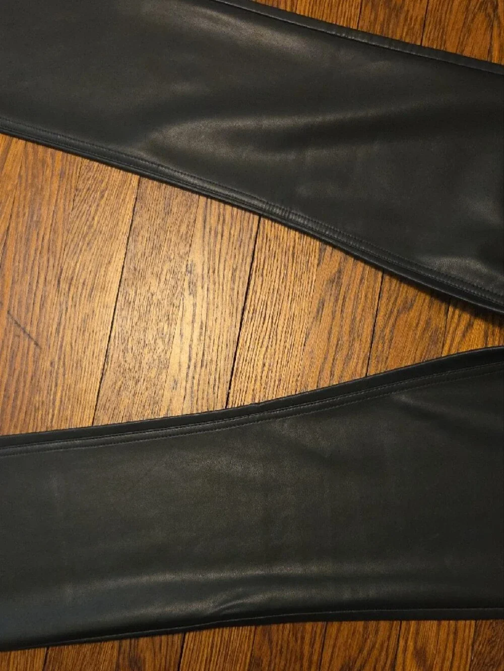 J. Crew High-rise Slim Demi-boot Faux Leather Pants