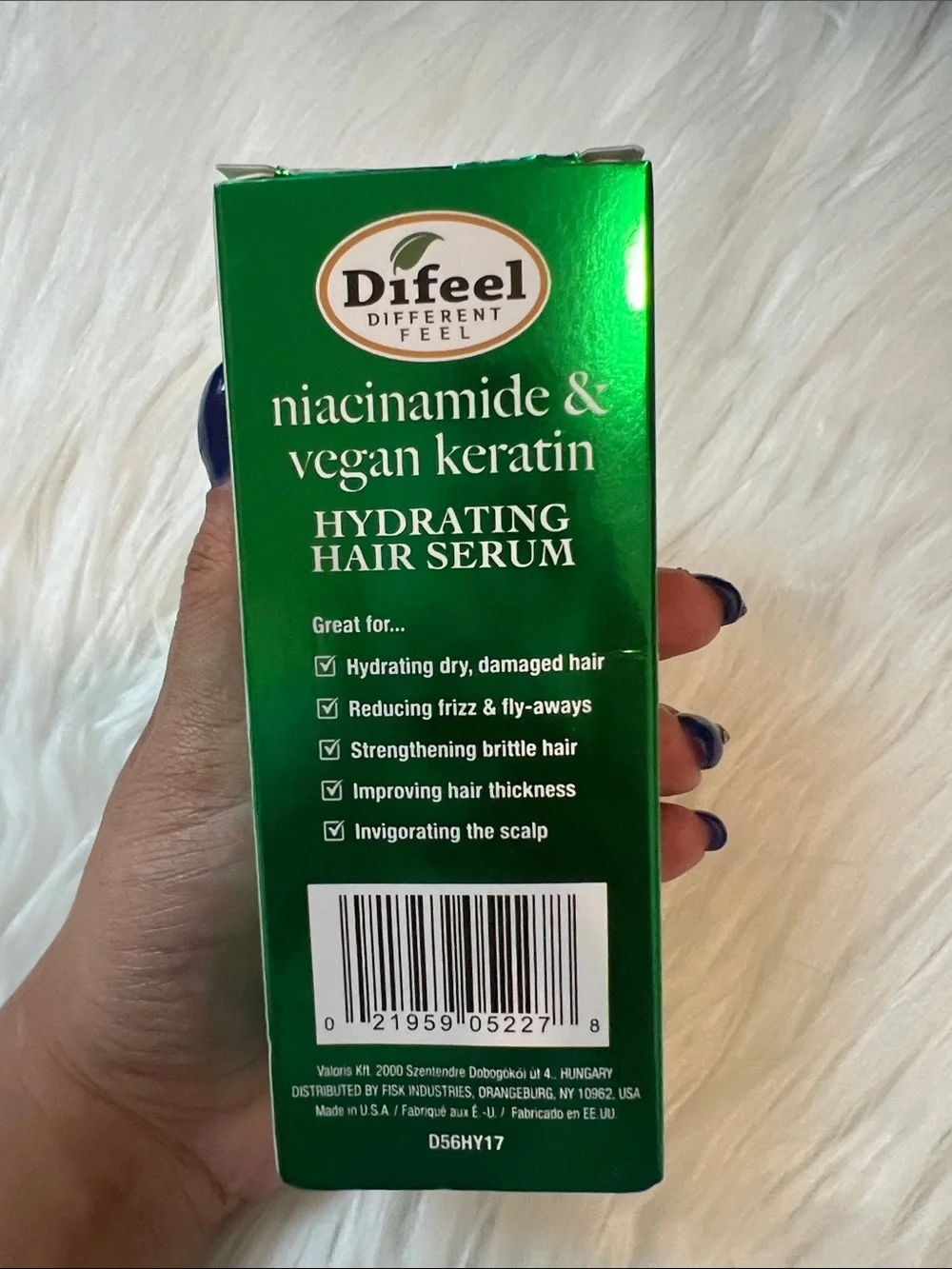 5/$35 NWT Difeel Elite - Vegan Niacinamide + Keratin Hydrating Hair Serum