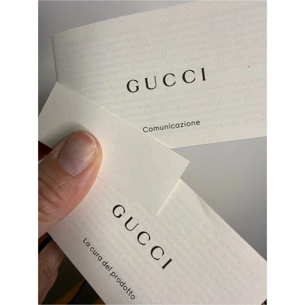 Gucci issues optional