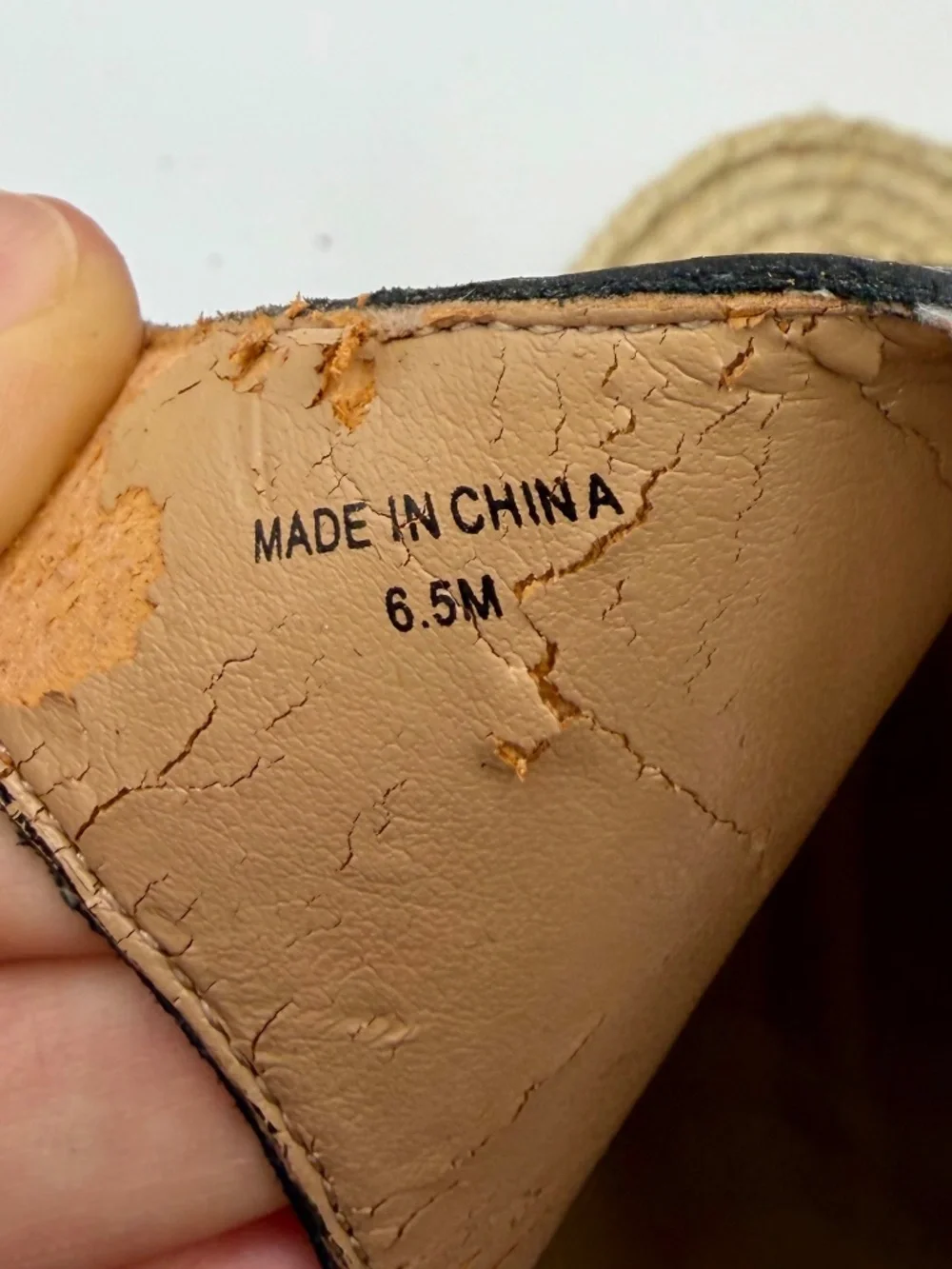 Banana Republic Leather Espadrilles