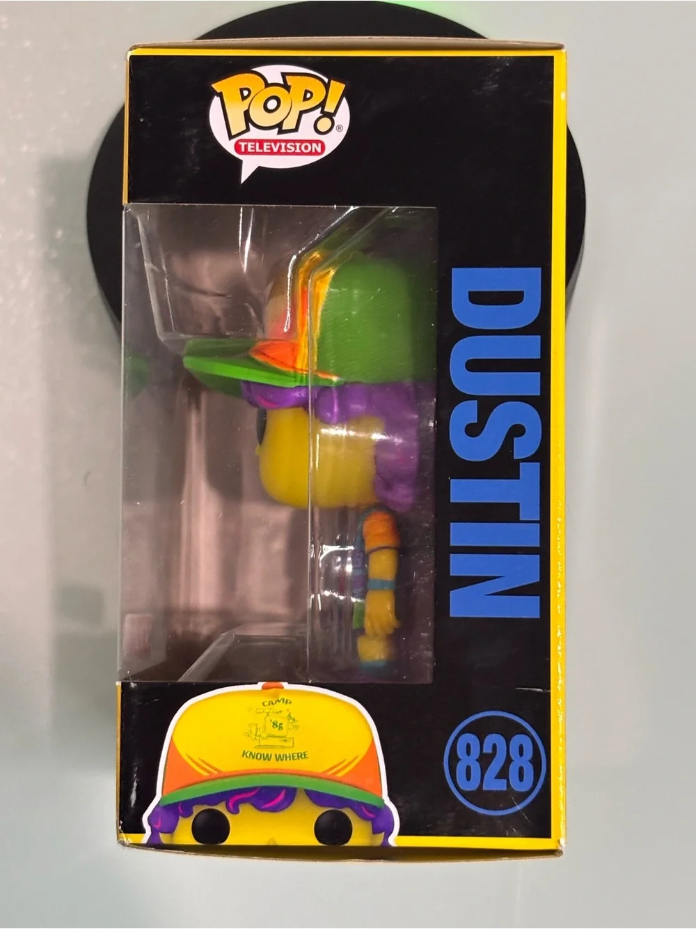 Funko Pop! Television Stranger Things Dustin #828 Neon Blacklight Target