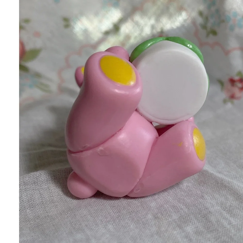 Sonny Angel Birthday Gift Series Pink Bear Figure with Cake and Party Hat