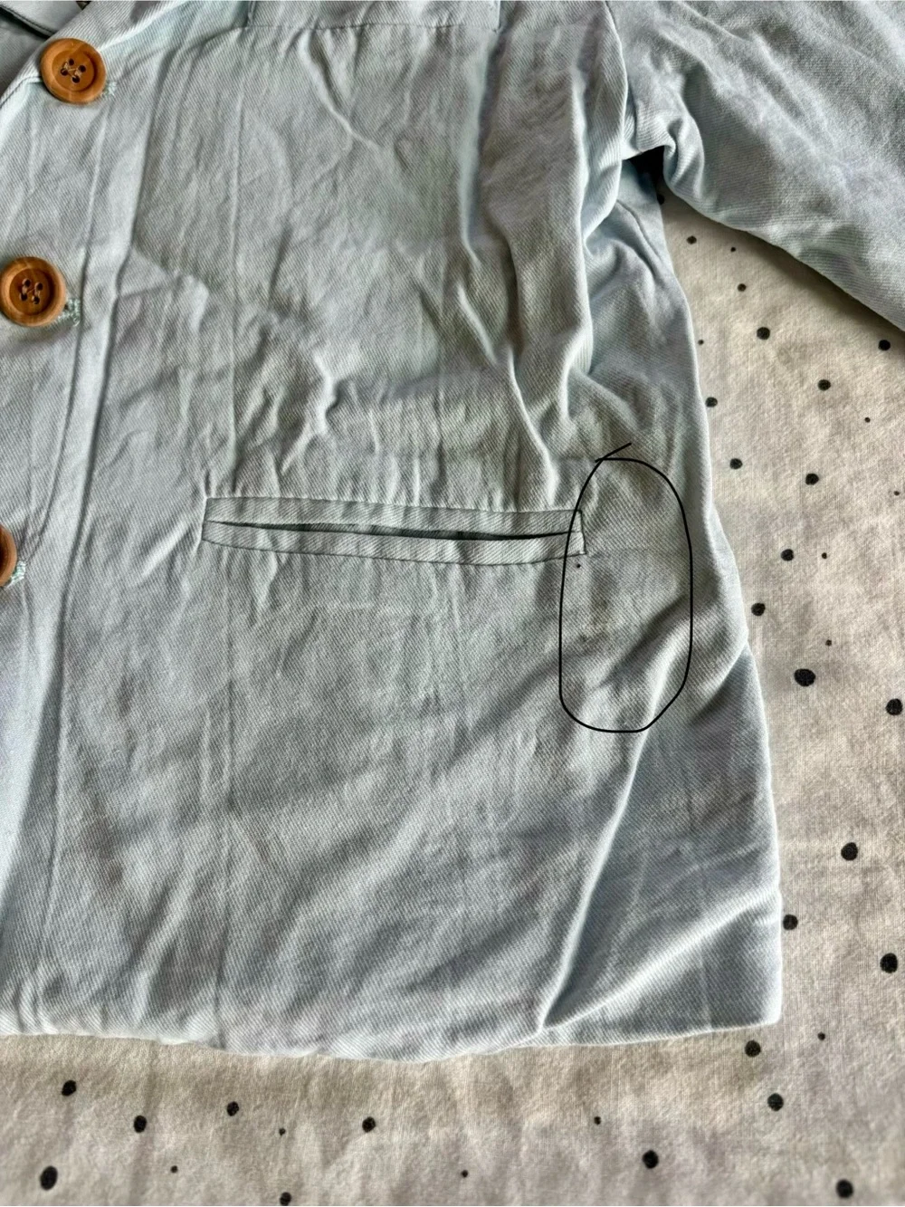 Olive + Cradle light blue