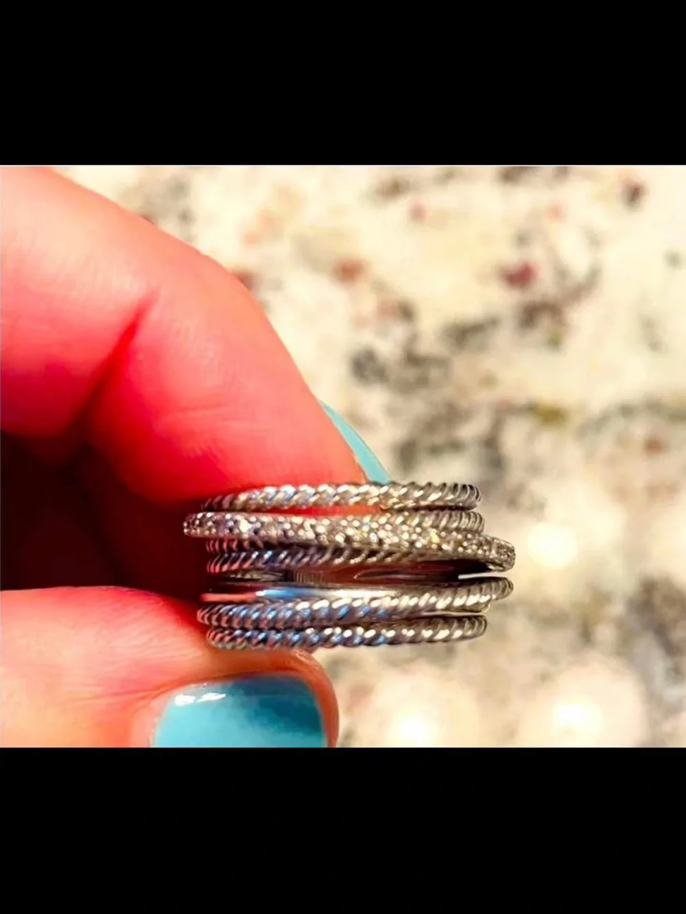 David Yurman multi metal silver