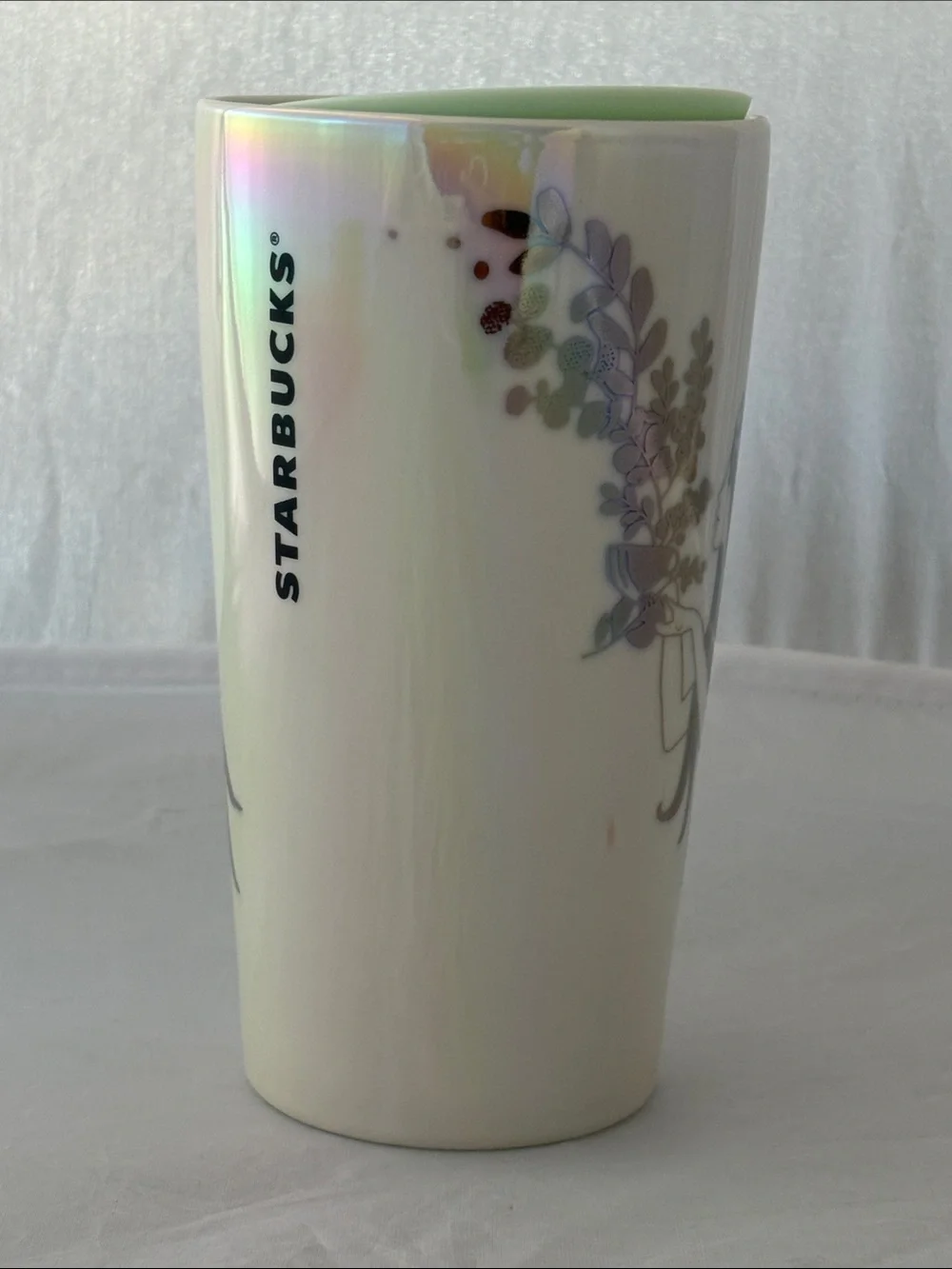 Starbucks ceramic travel