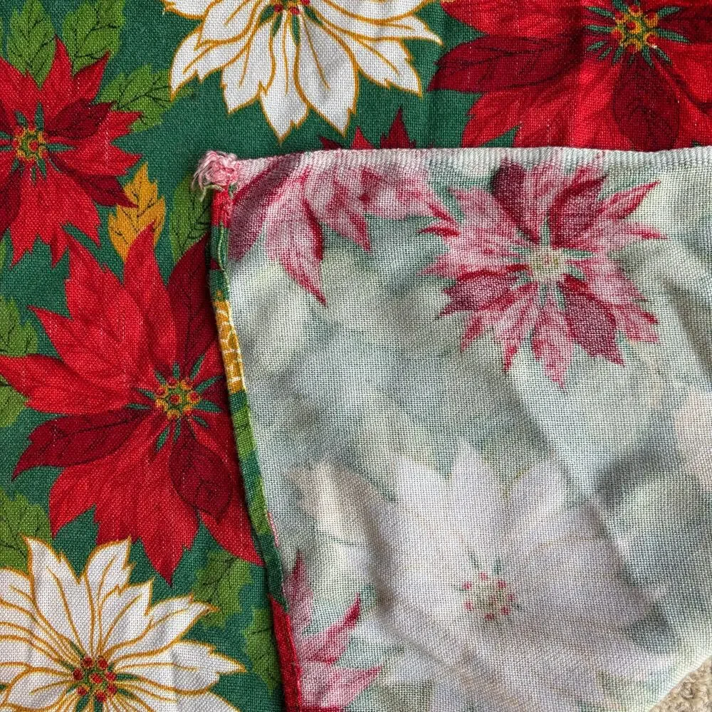 Vintage christmas tablecloth