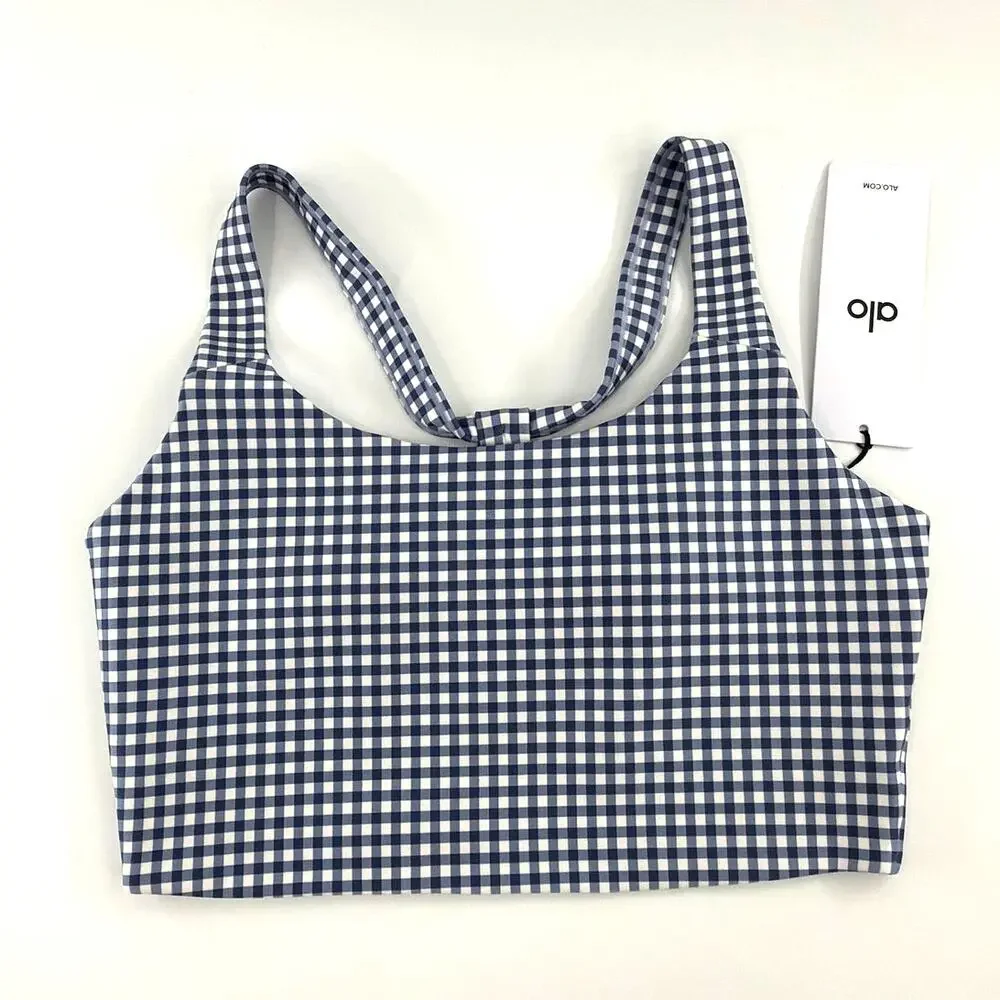 ALO Yoga airlift gingham