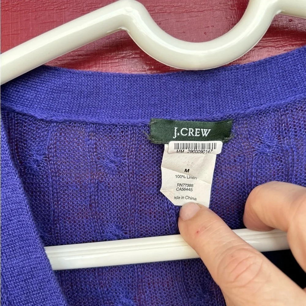 J. Crew periwinkle 30” lightweight