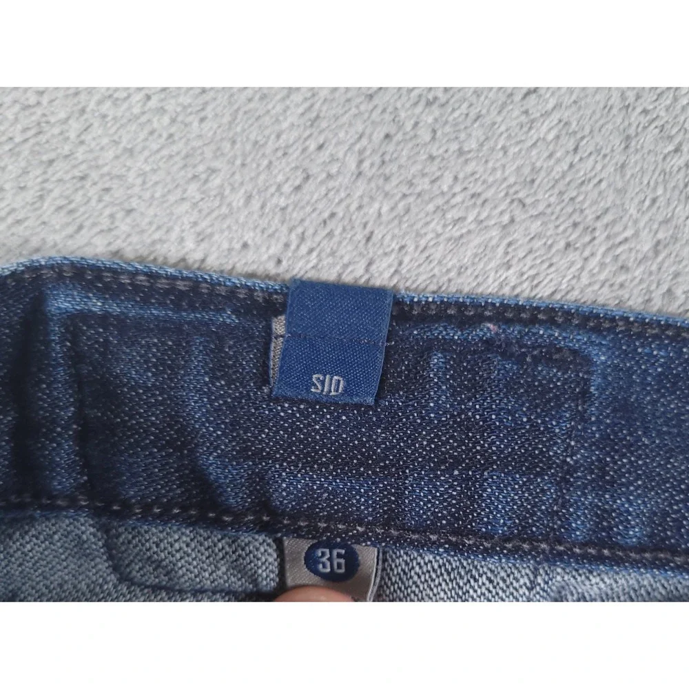 Citizens of Humanity Jeans Men 36 Blue‎ Sid Straight Leg Dark Wash Denim USA