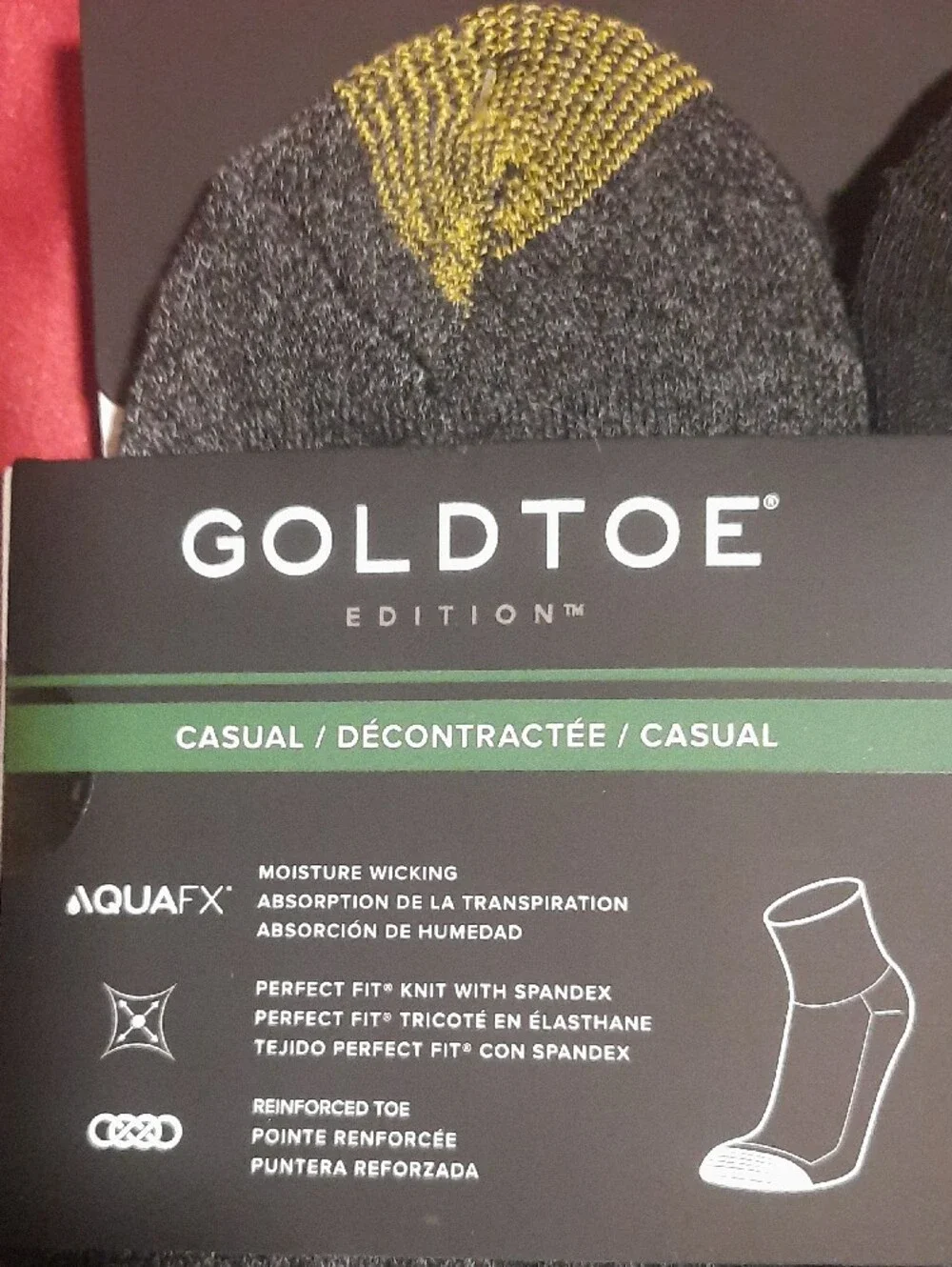 Gold Toe pack gold
