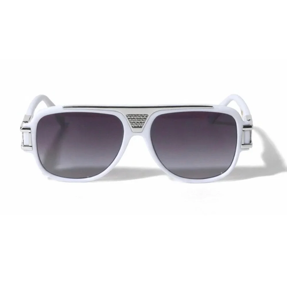 SUNGLASSES ELEGANT RETRO HIP HOP‎ STYLE RAPPER NEW MALE FLAT LENS RETRO CLASSIC
