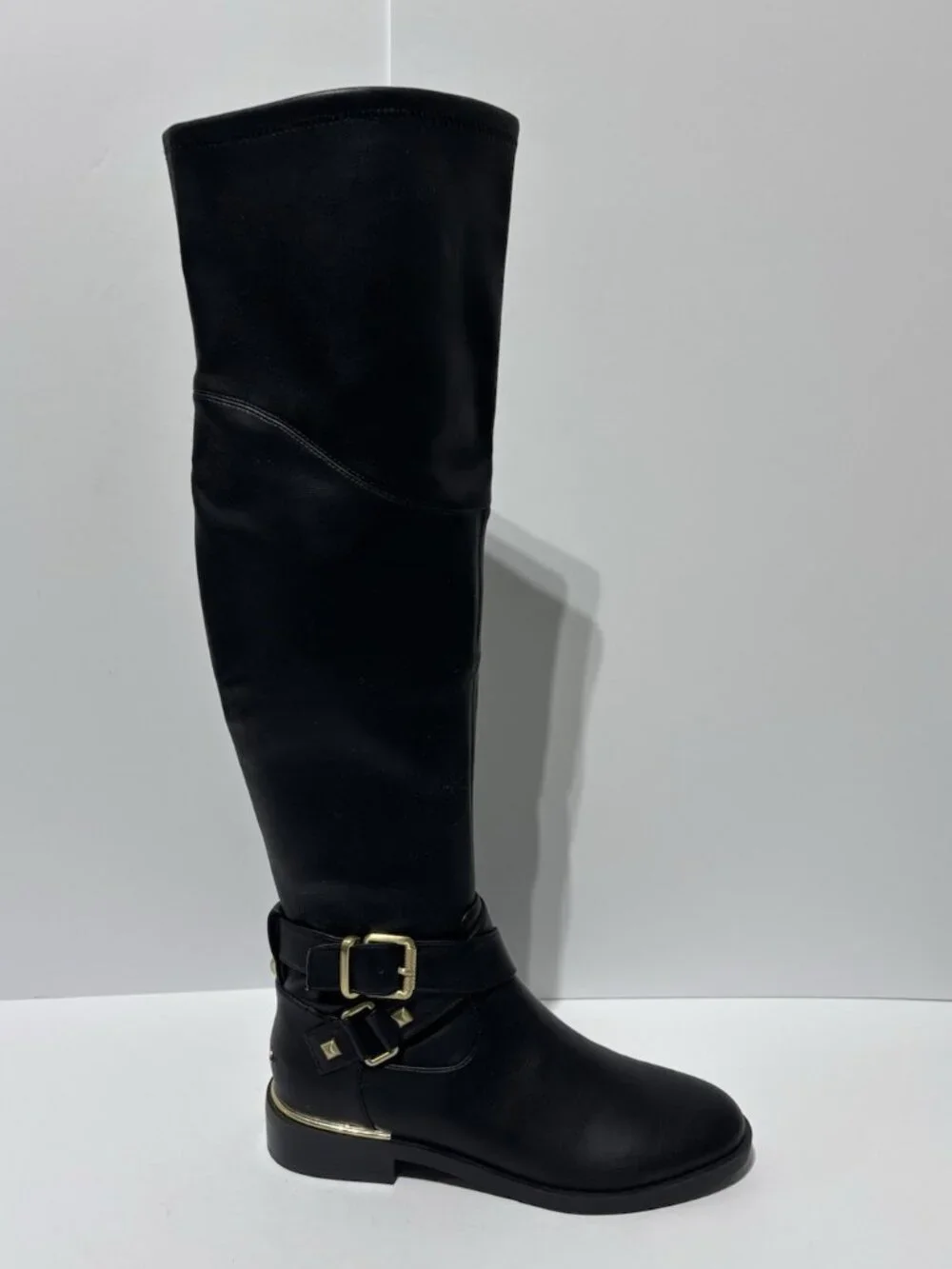 Guess Women’s Dalary Black Over The Knee Boots, Size 8 M