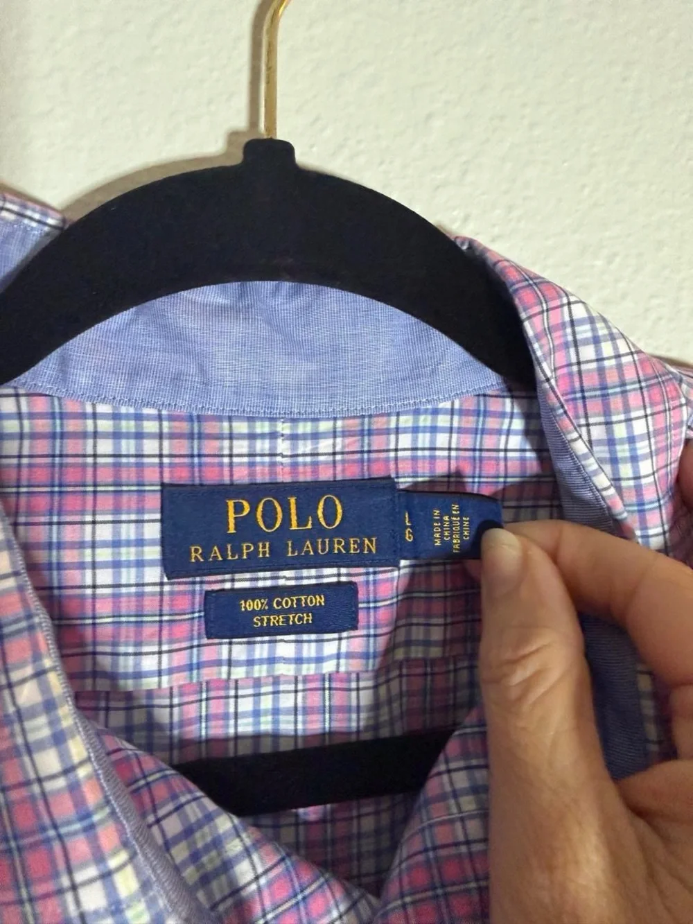 Polo Ralph Lauren classic plaid