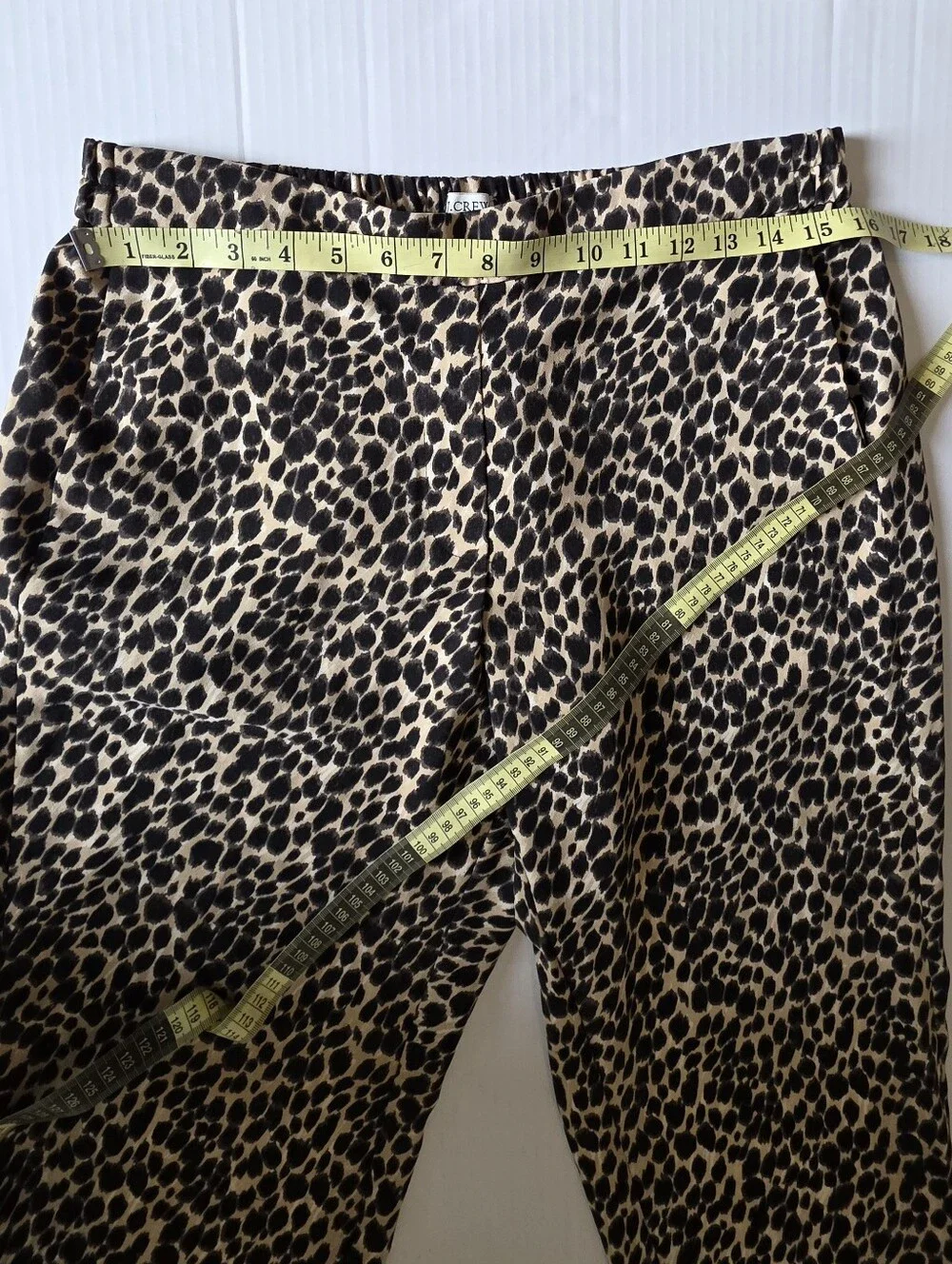 J. Crew leopard print