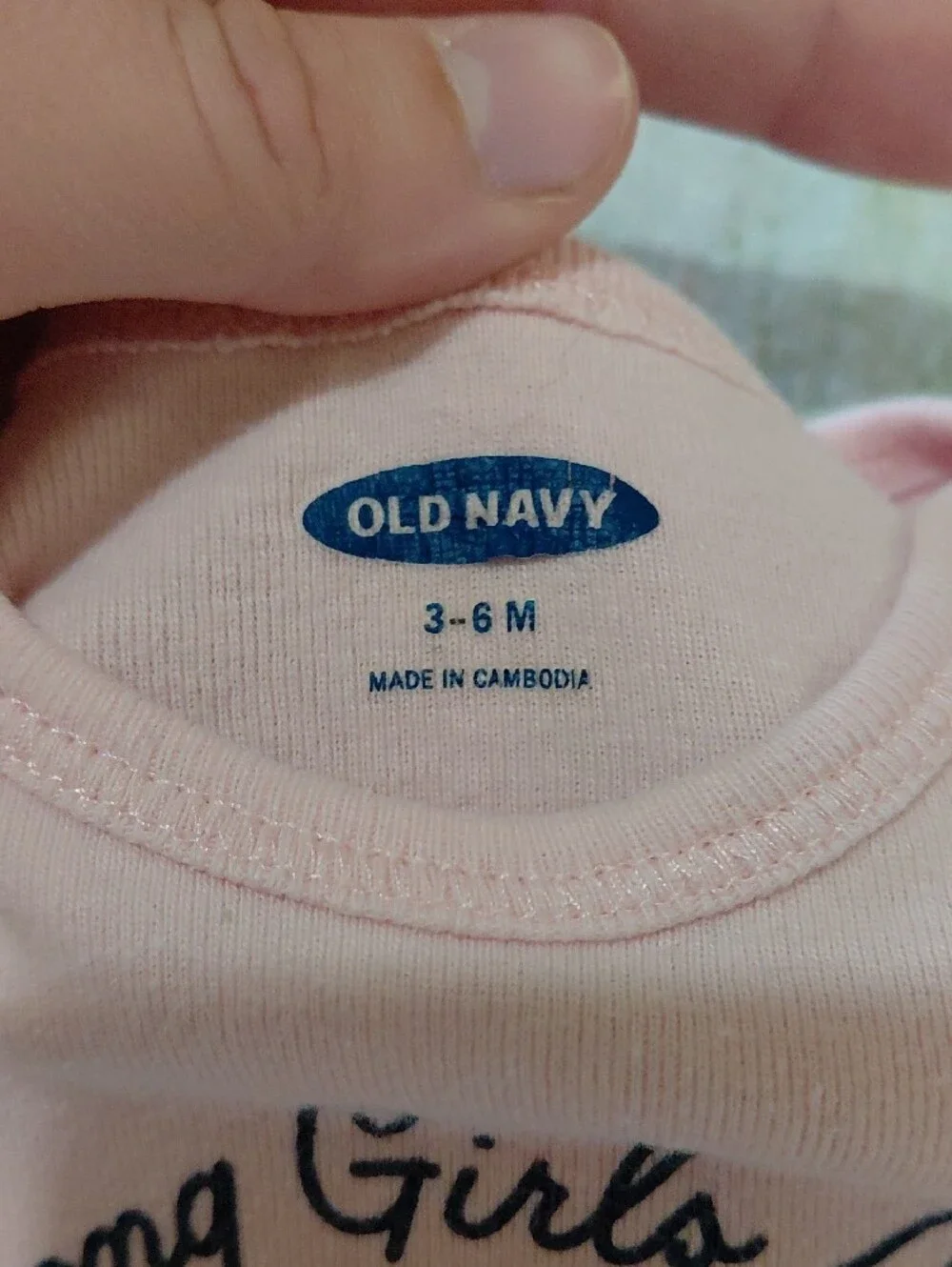 Old Navy soft pink