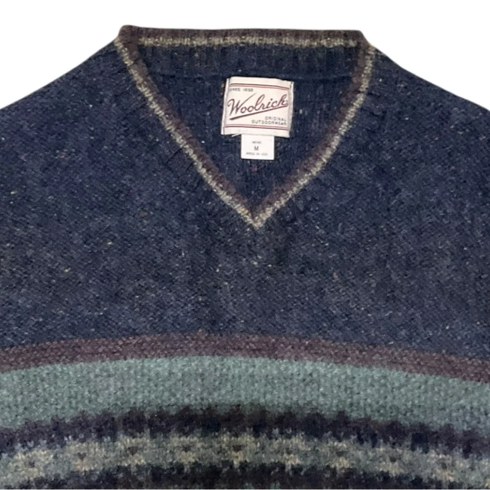 Woolrich into stripes retro