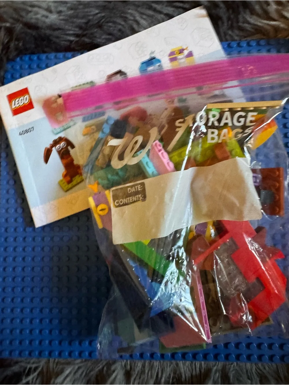 LEGO Number Creatures Build Set - number animals / no box