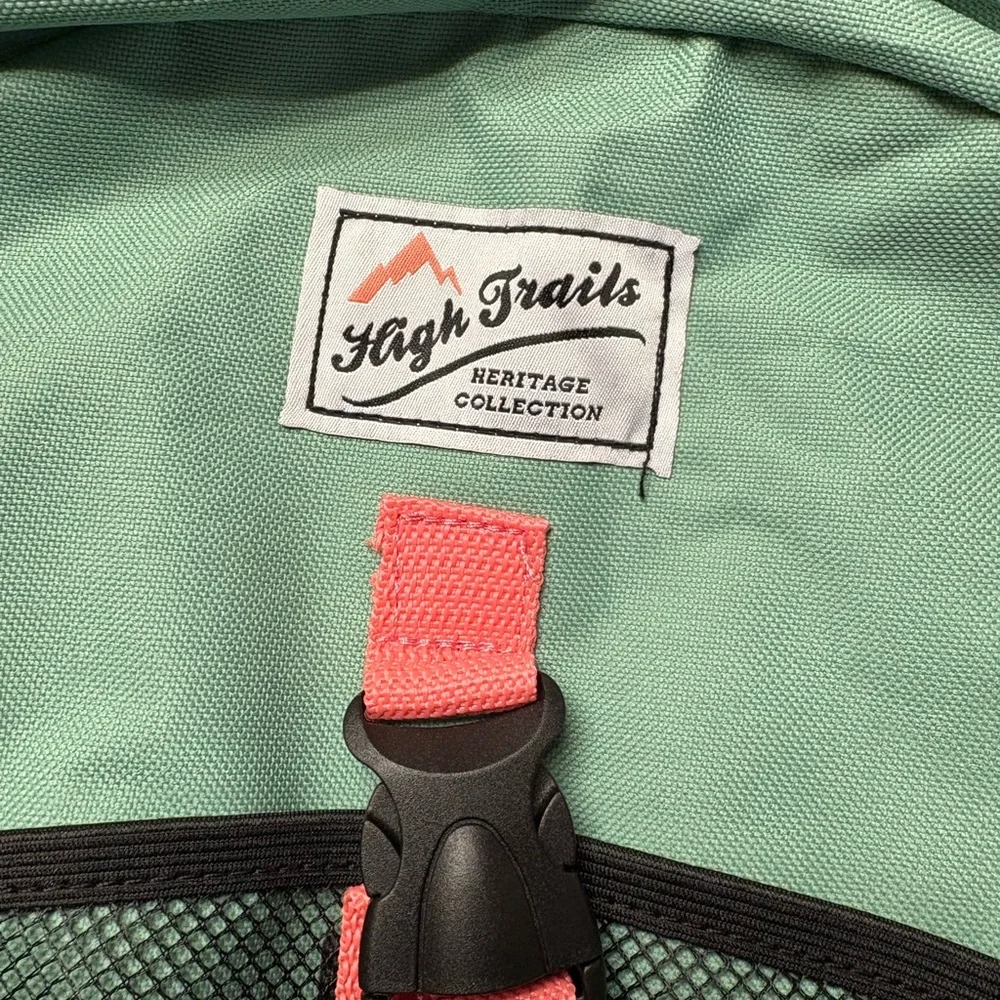 Green and Gray Men's Backpack