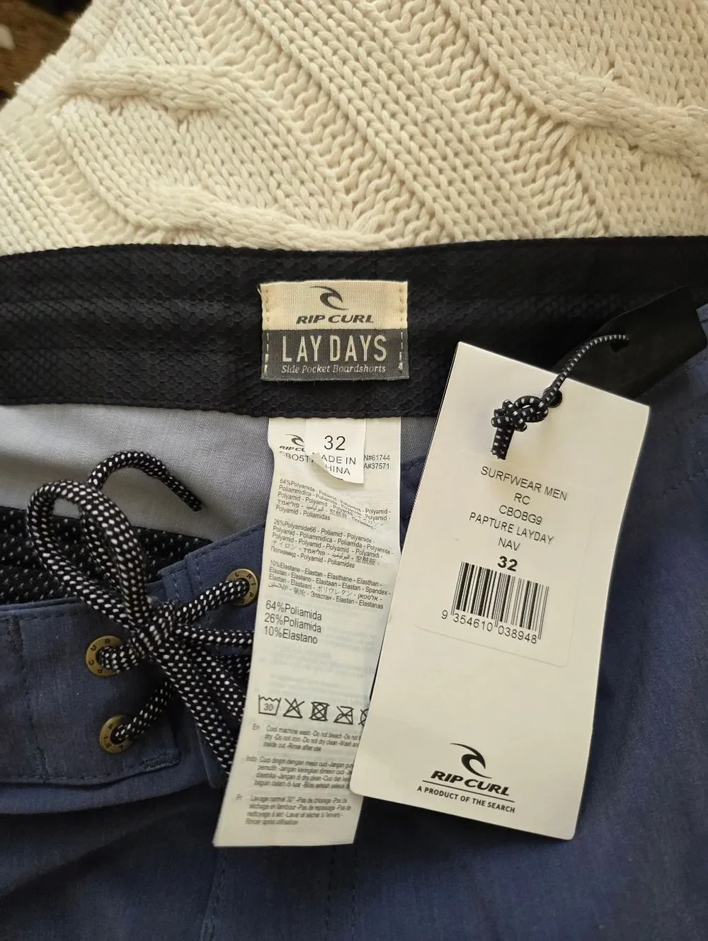 Rip Curl Rapture Layday Boardshorts Sz 32