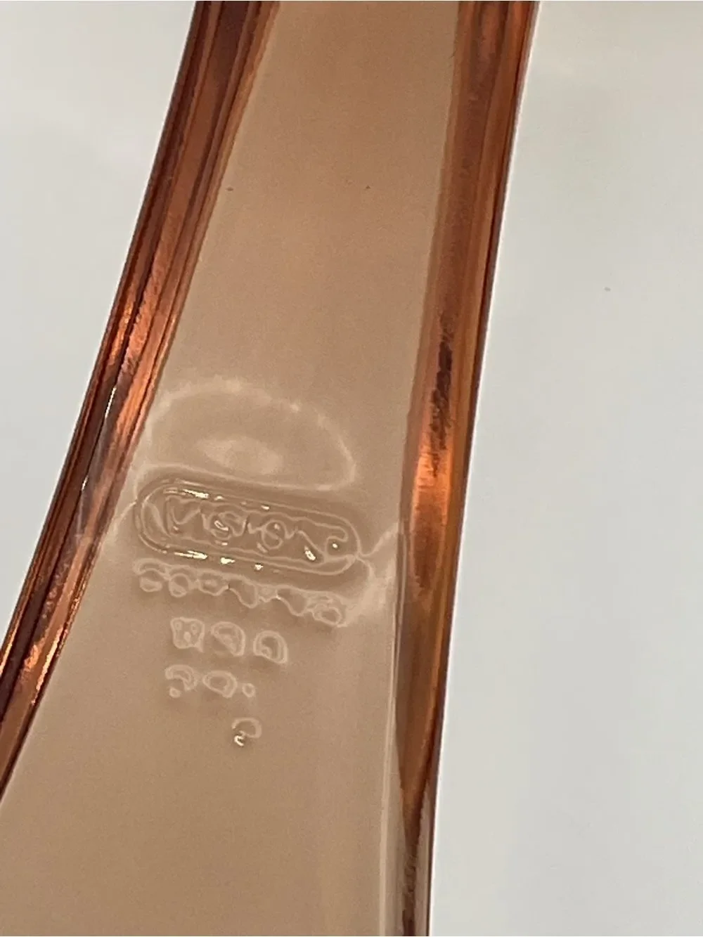 Corningware molded small translucent