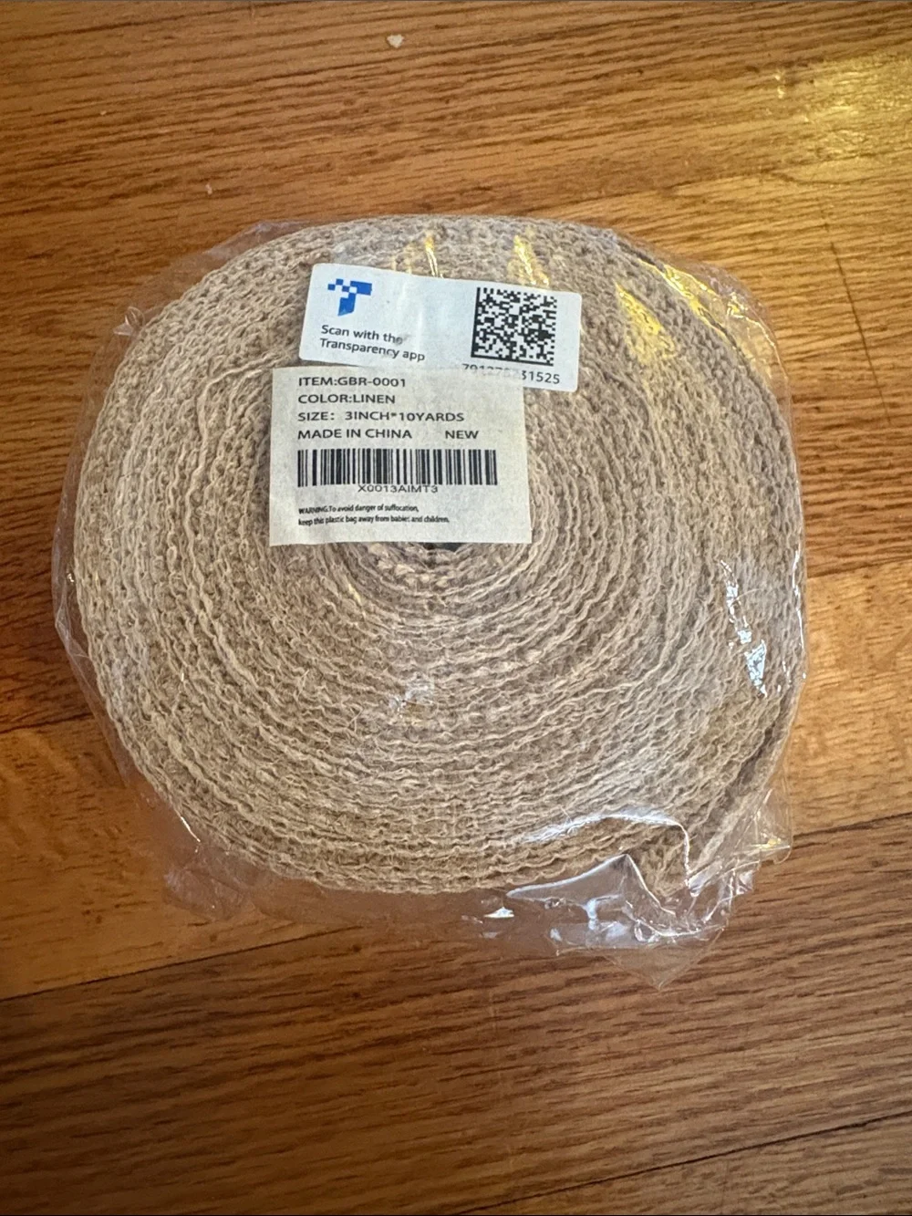 N/A my packaging