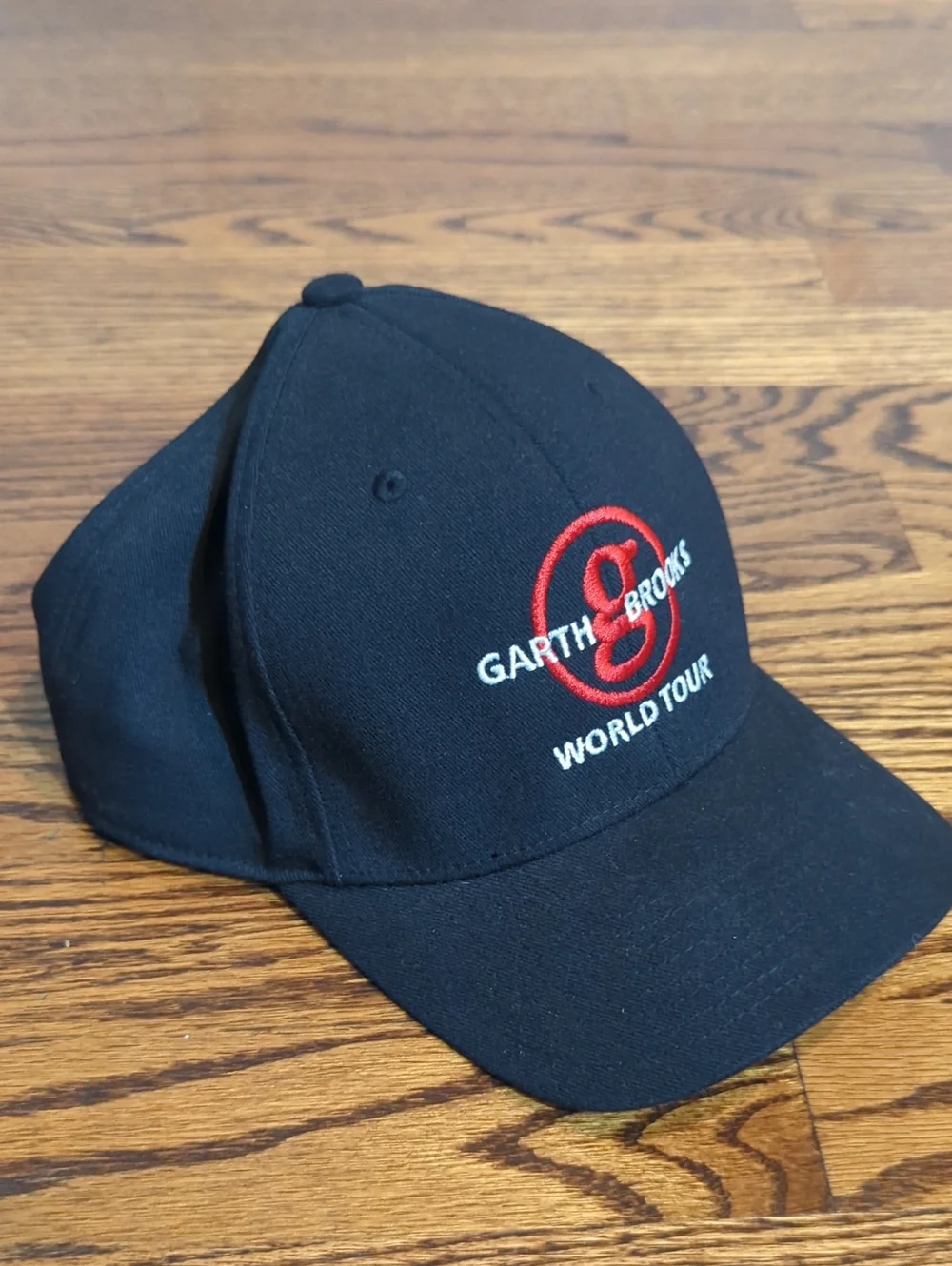 Garth Brooks World Tour Black Baseball Cap Country Music