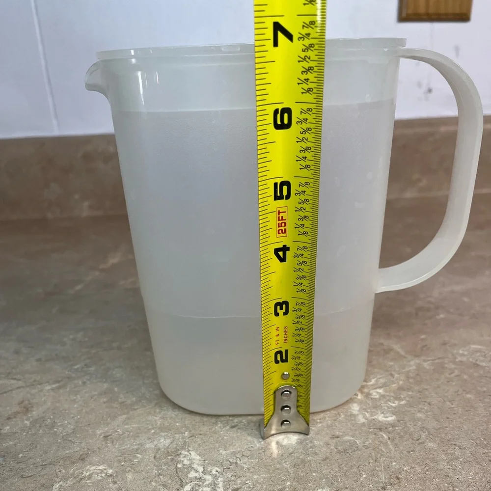 Tupperware clear pitcher