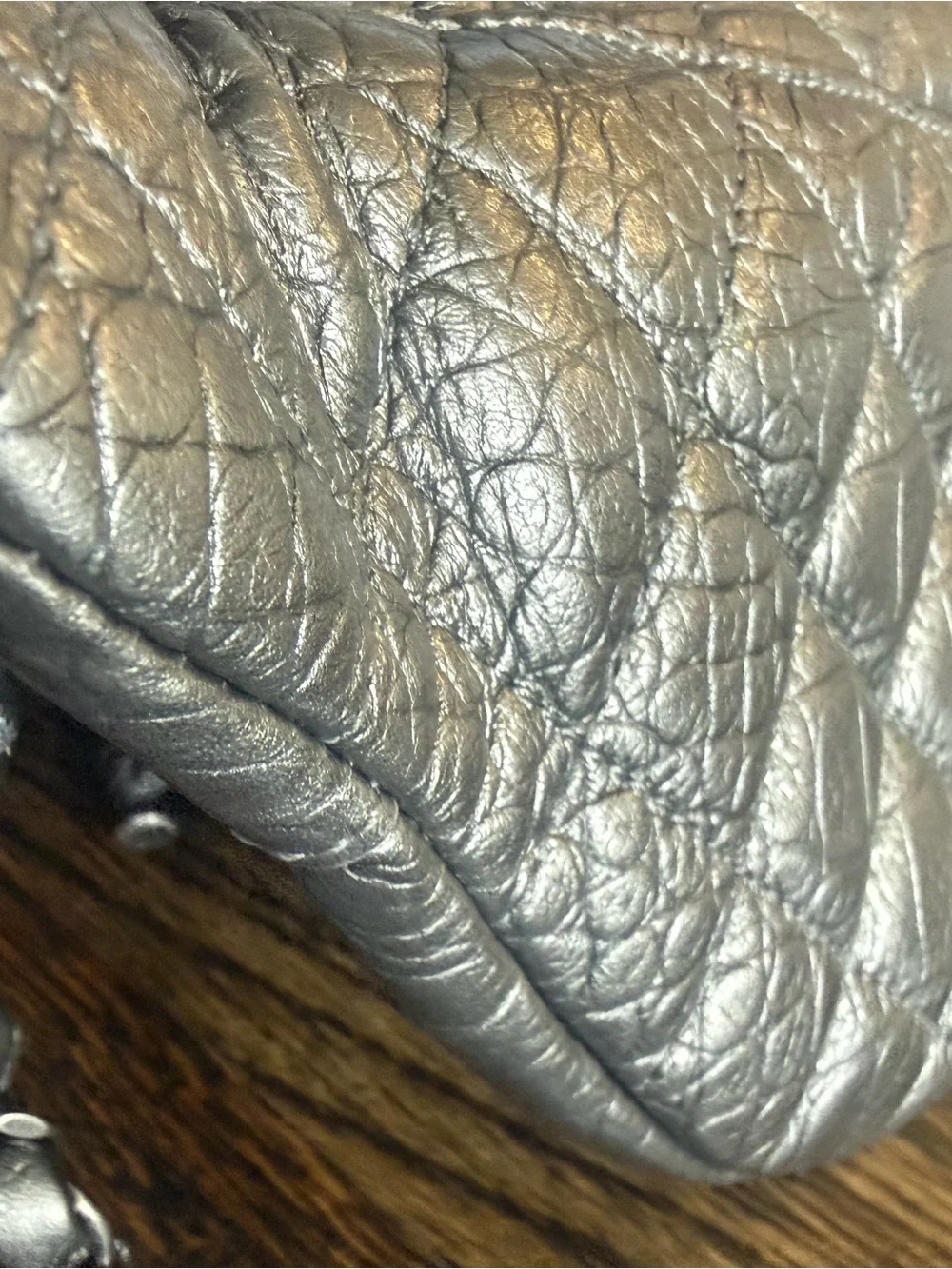 CHANEL versatile day leather