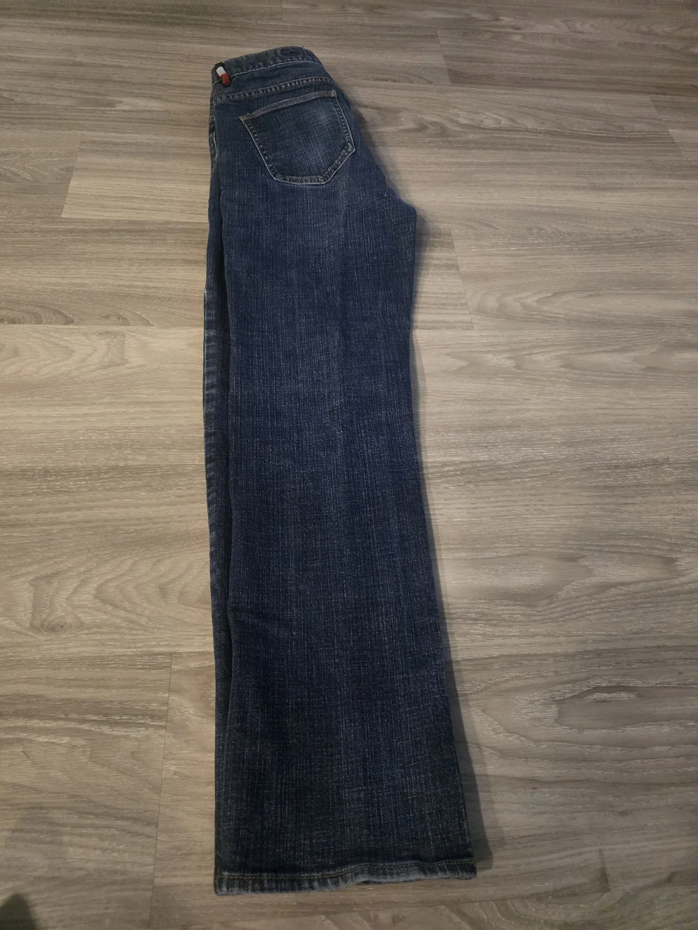 DC Men's Straight Jeans in Dark Blue Denim