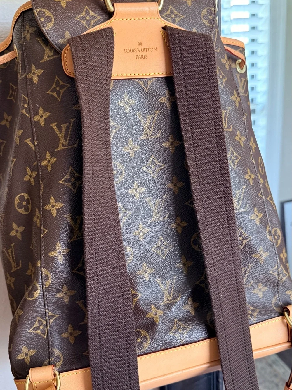 Authentic Louis Vuitton Classic Monogram Backpack GM — Excellent Condition!!