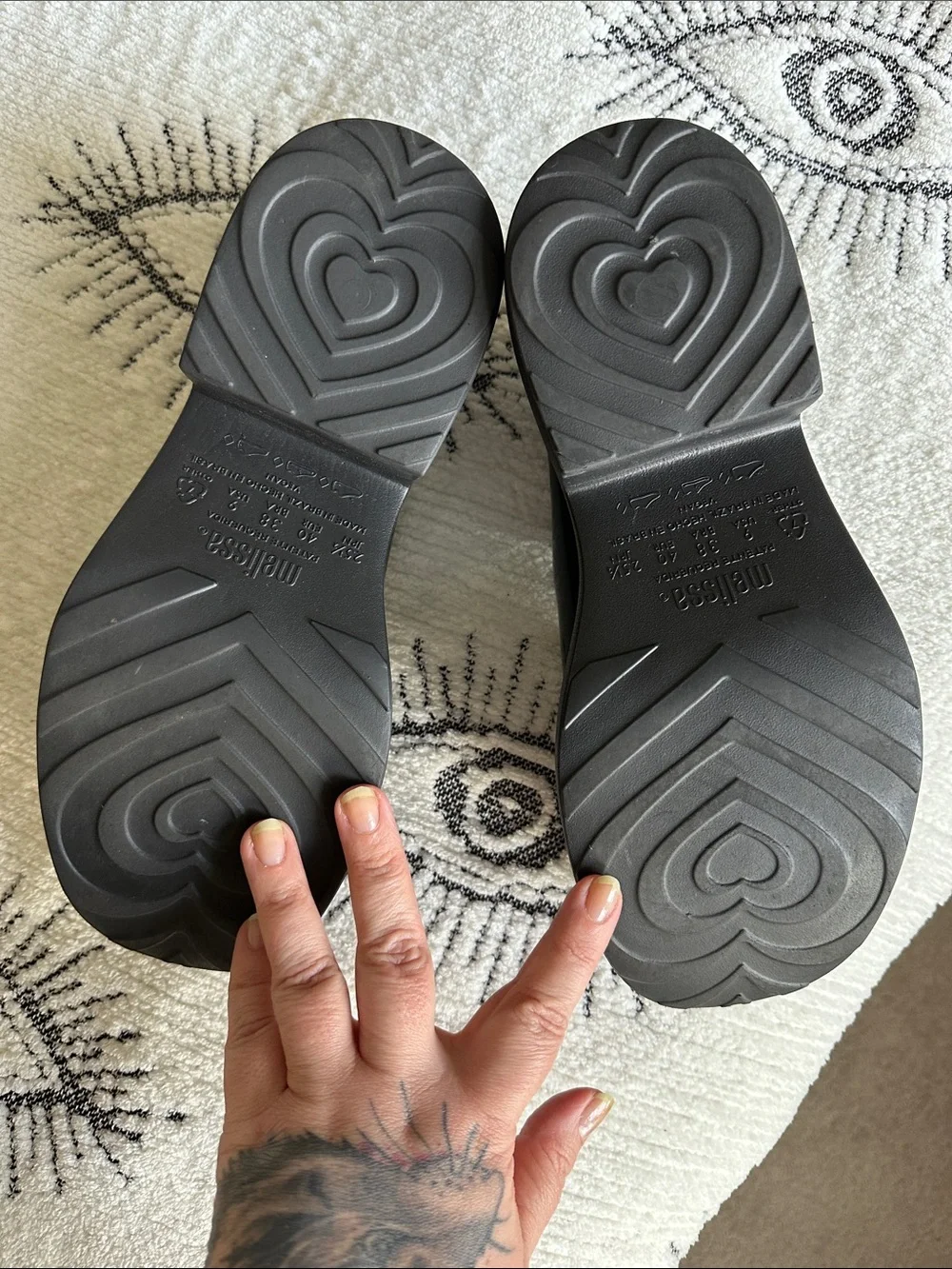 Melissa brand Farah shoes size 9